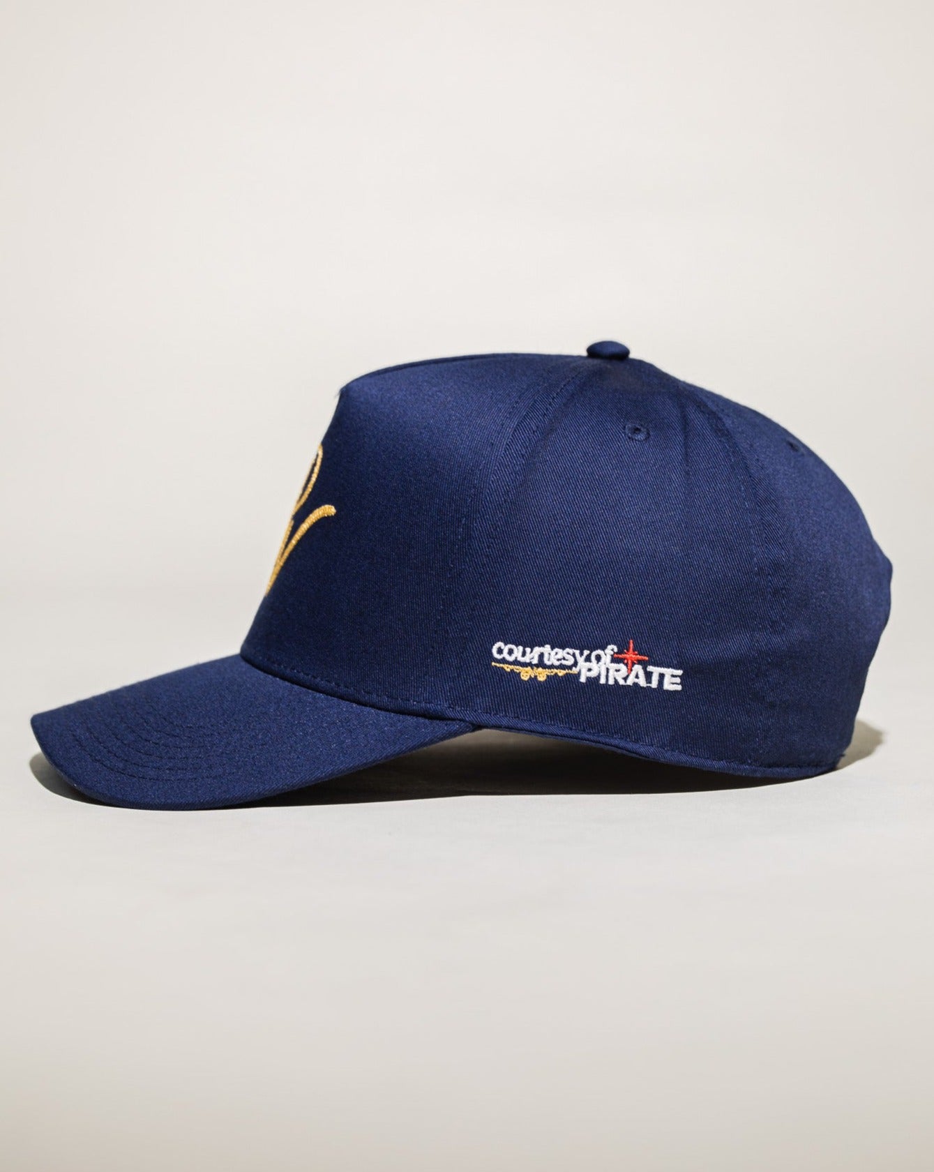 Pirate PW Chain Stitch Hat (Navy)
