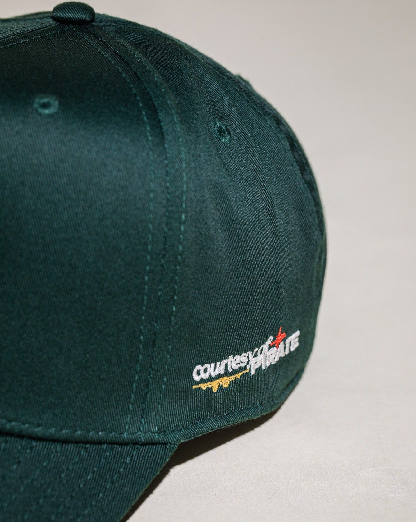 Pirate PW Chain Stitch Hat (Green)