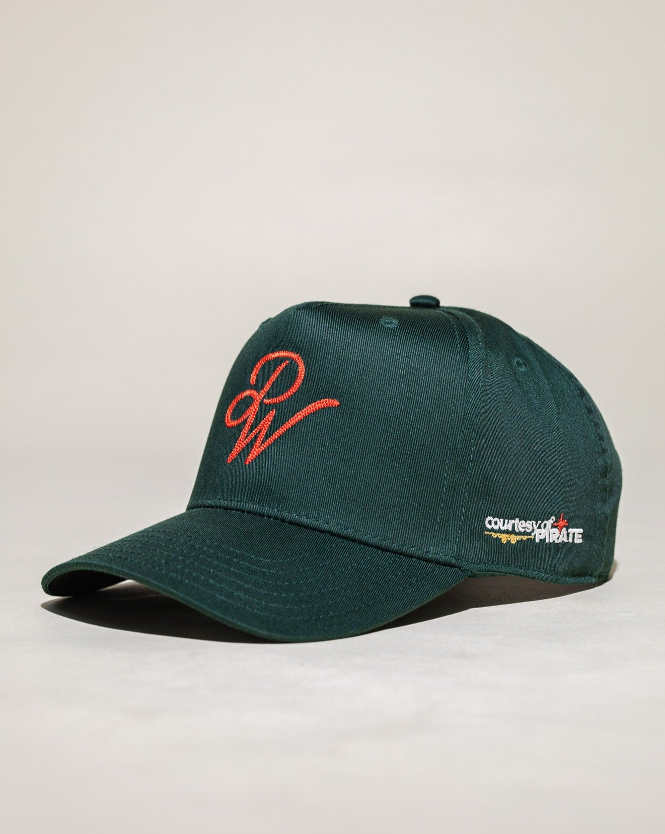 Pirate PW Chain Stitch Hat (Green)