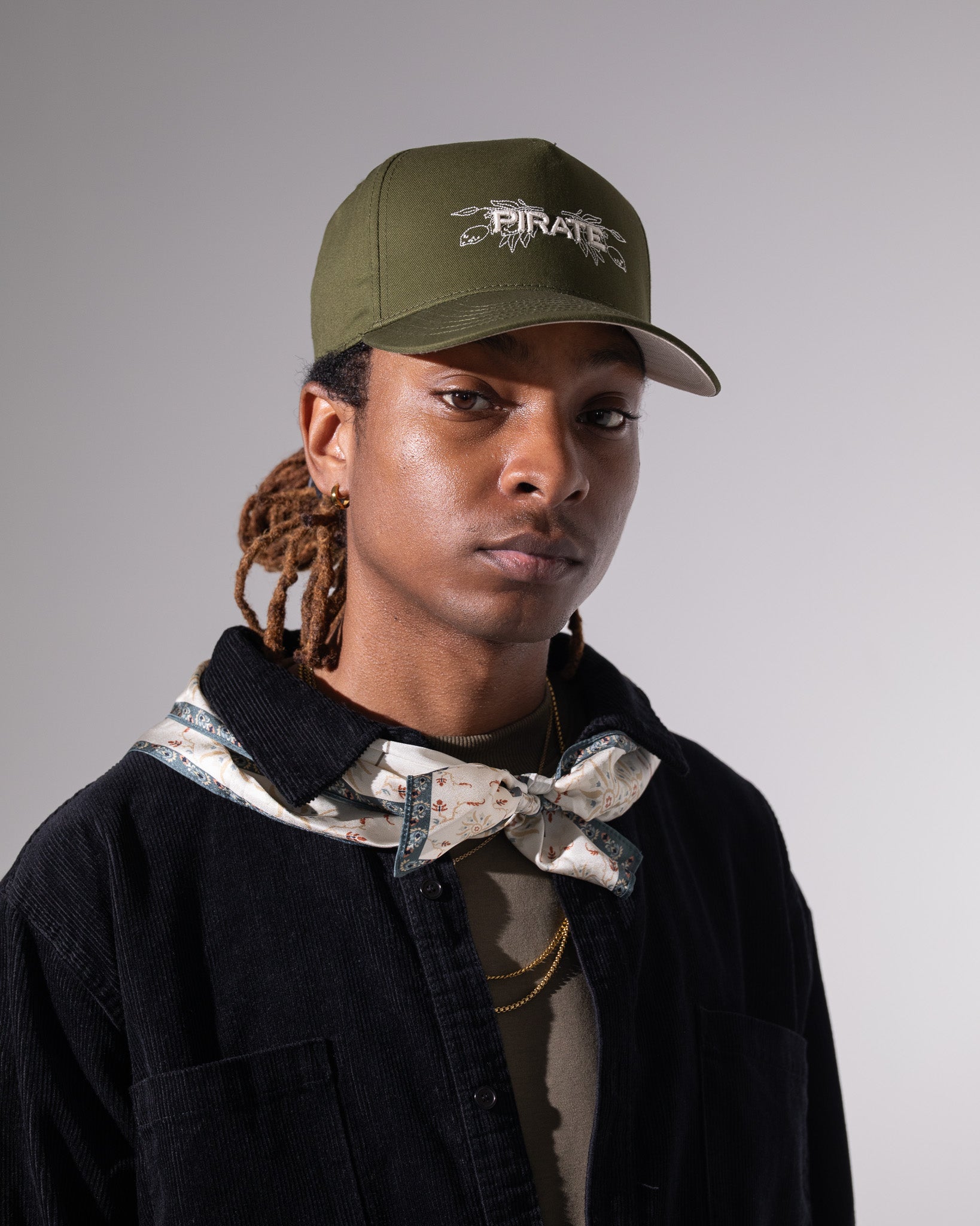 Pirate Observatory Silk Bandana