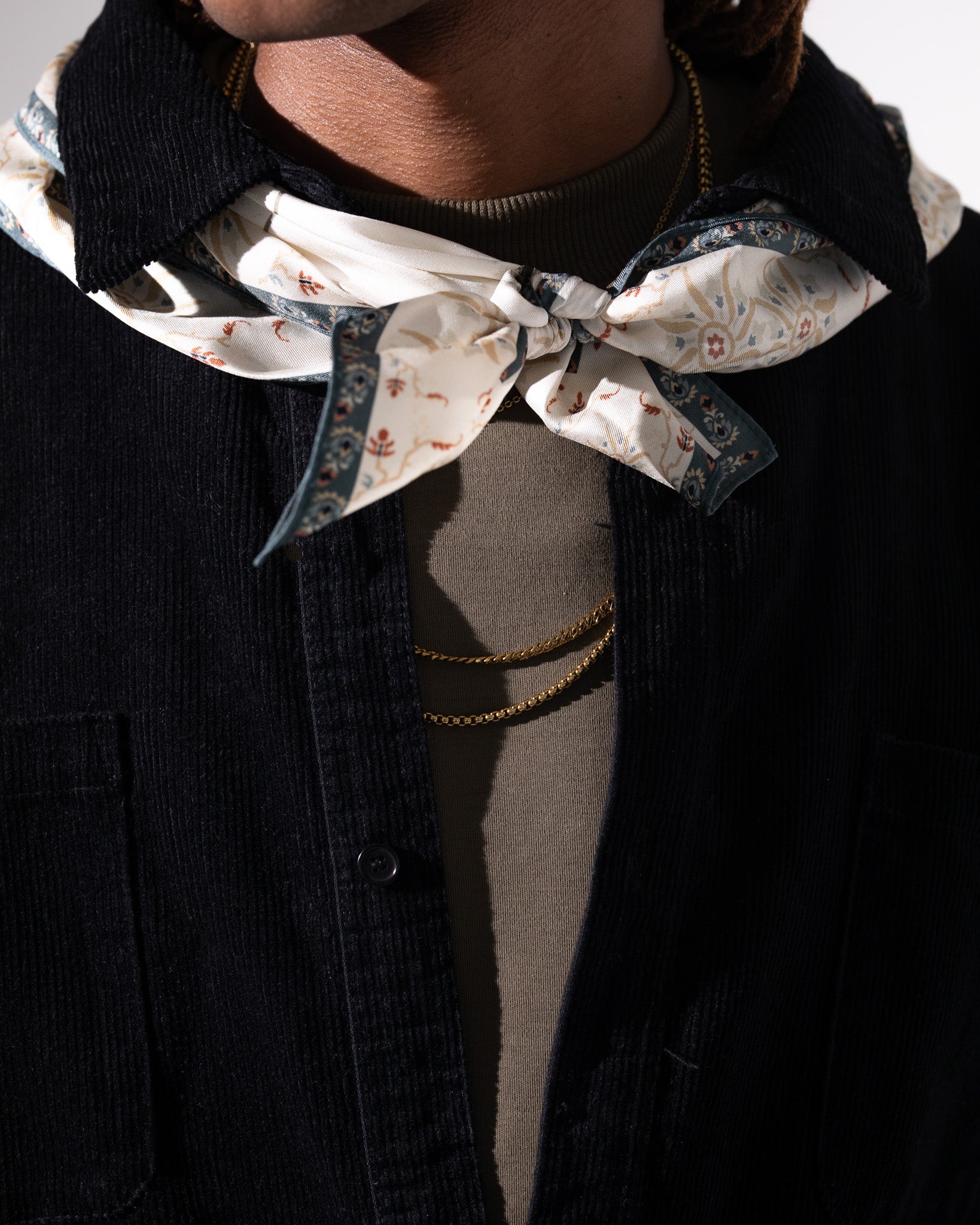 Pirate Observatory Silk Bandana