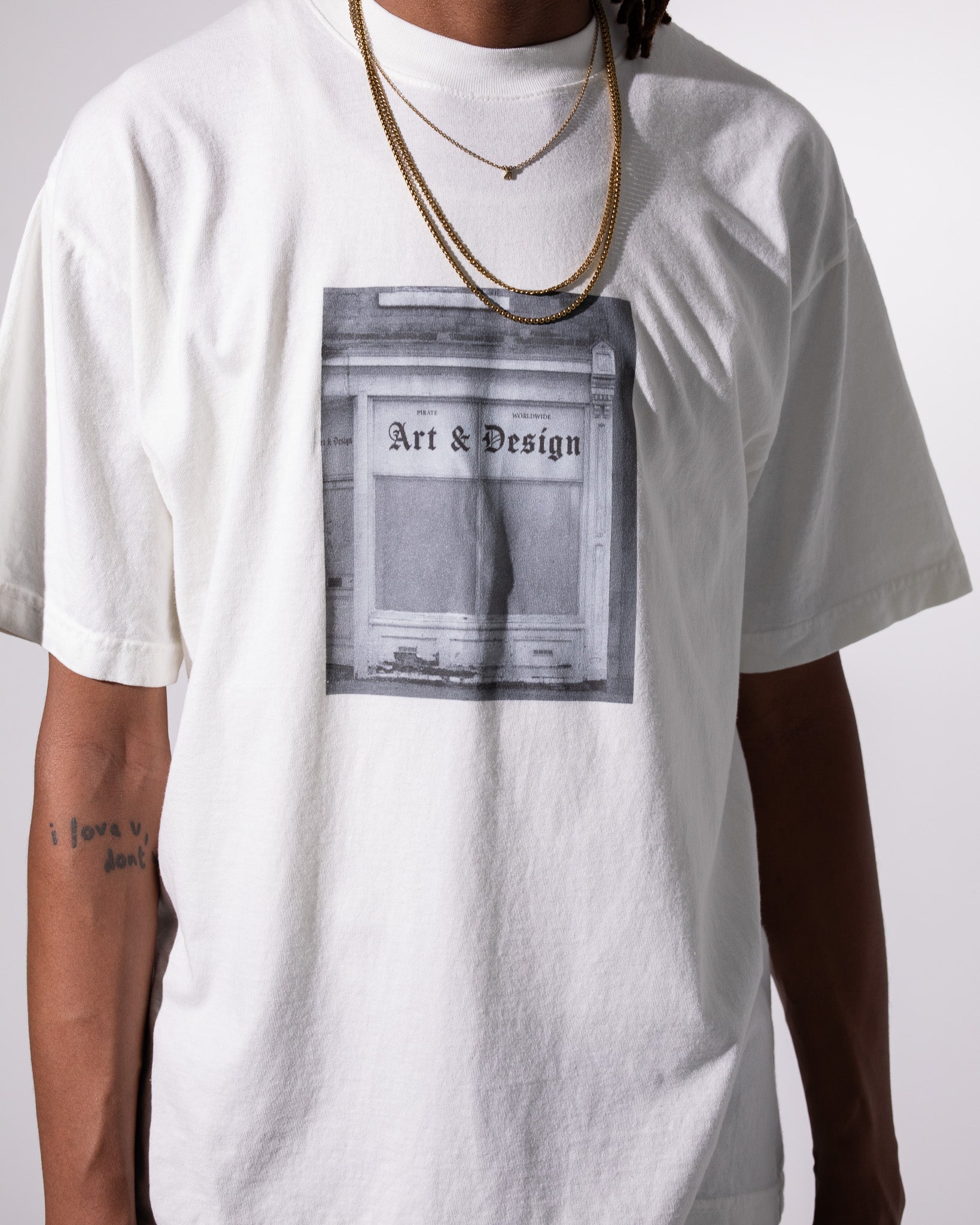 Pirate Art & Design Store SS Tee (White)