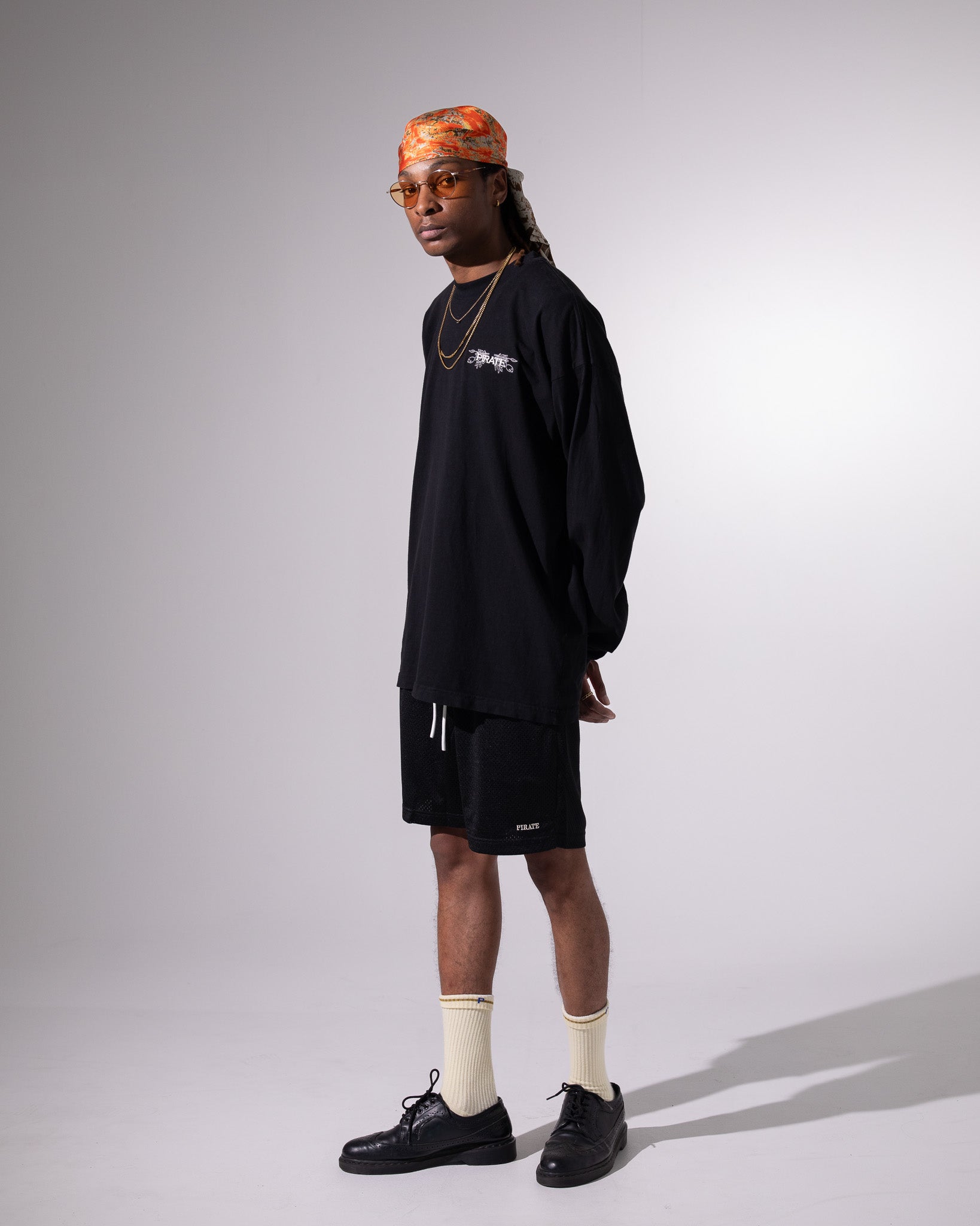 Pirate Hilltop Mesh Short (Pirate Black)