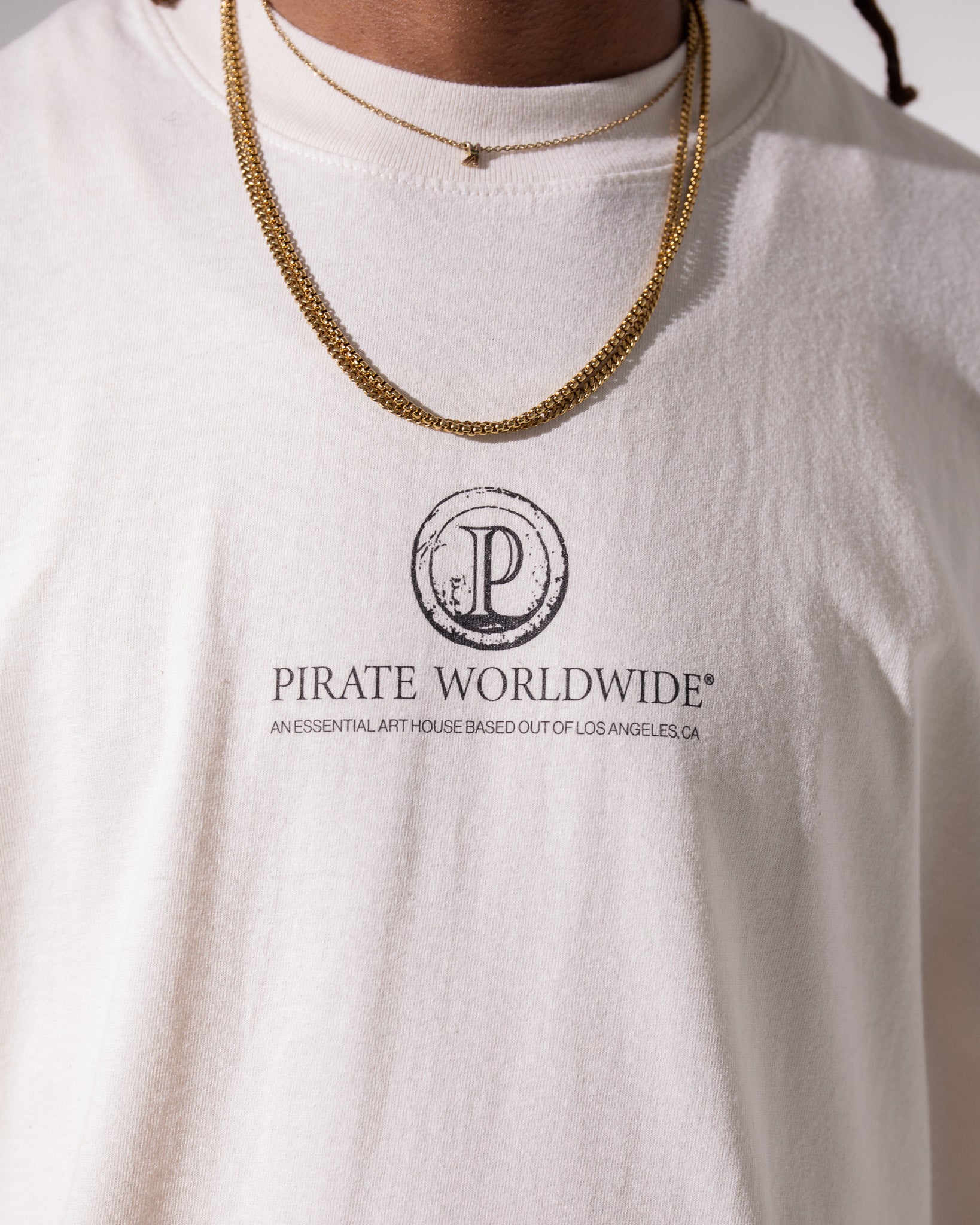 Pirate Art House Emblem SS Tee (Cream)