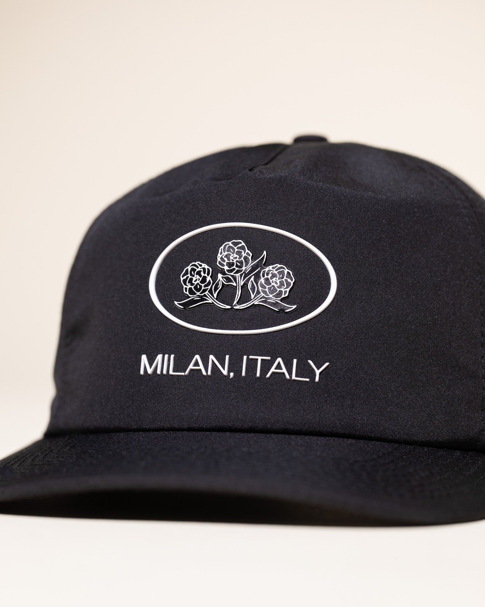 Pirate Milan, Italy Nylon Hat (Pirate Black)