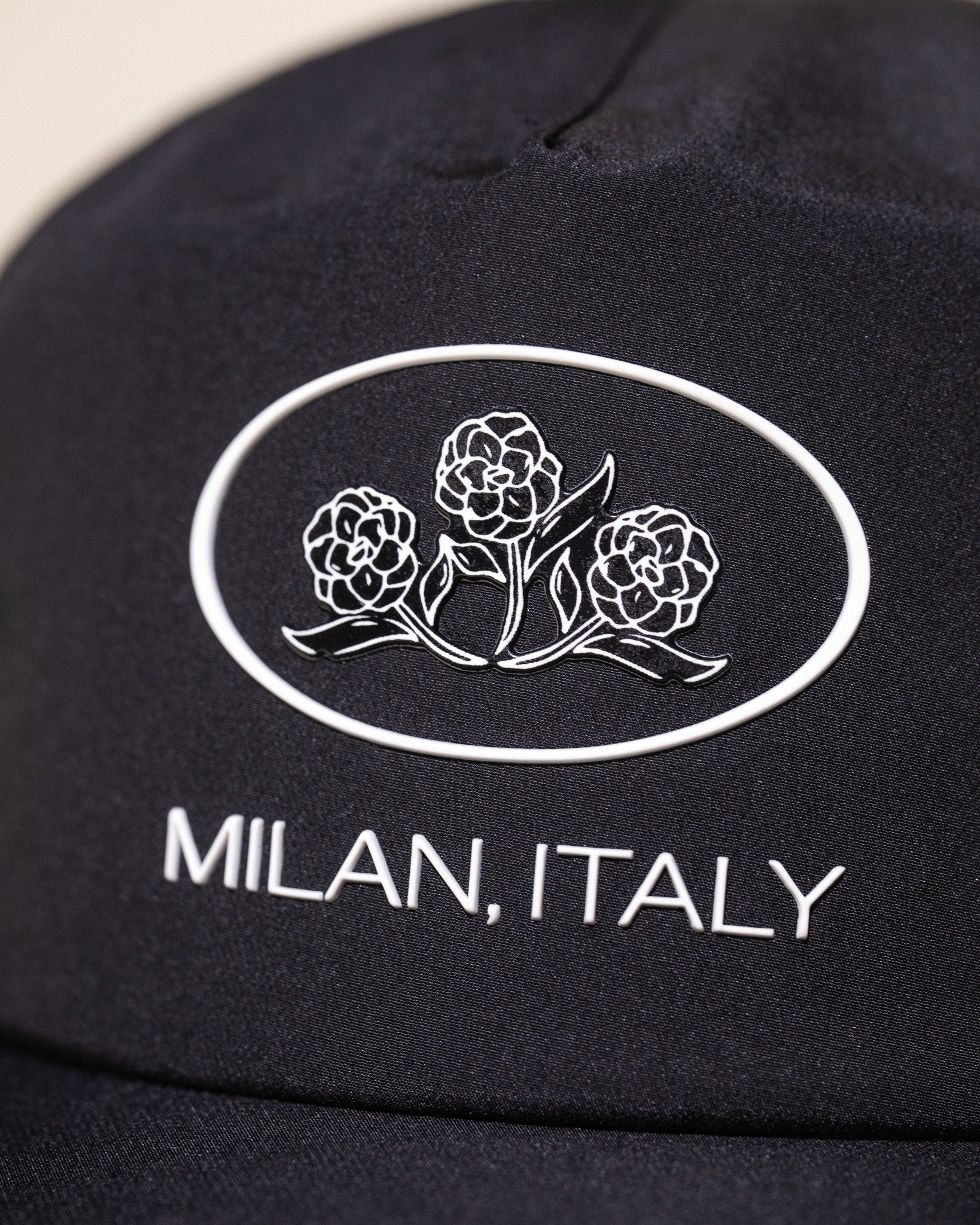 Pirate Milan, Italy Nylon Hat (Pirate Black)