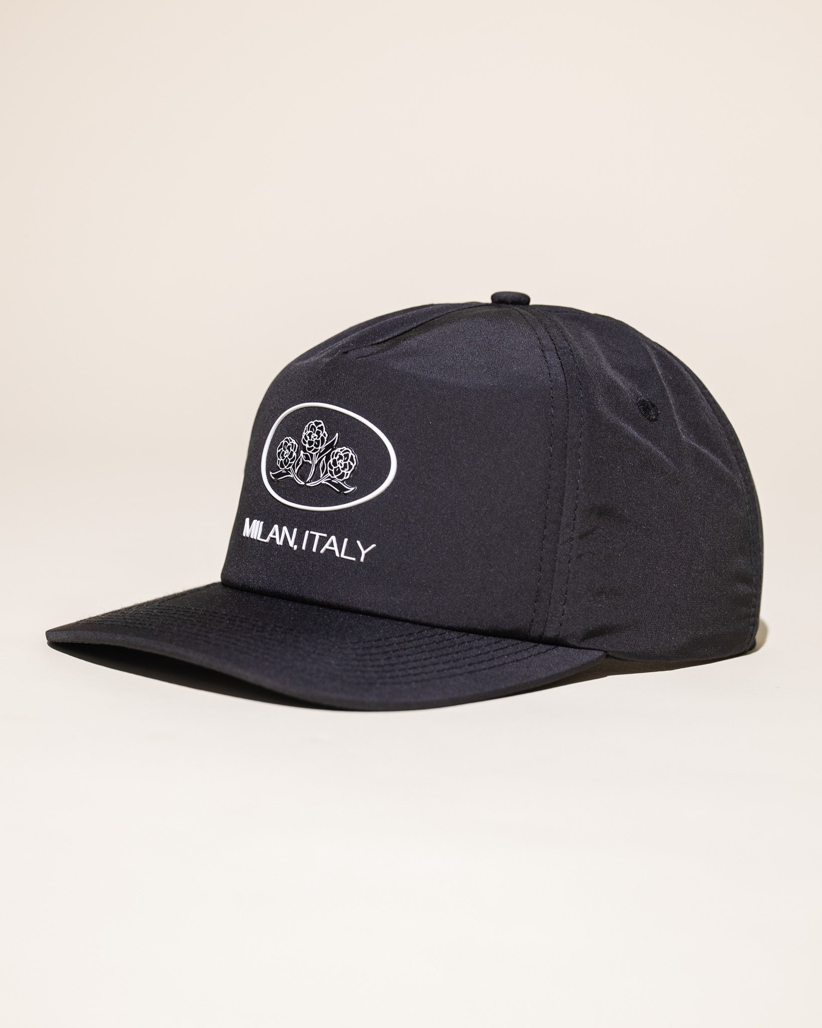 Pirate Milan, Italy Nylon Hat (Pirate Black)