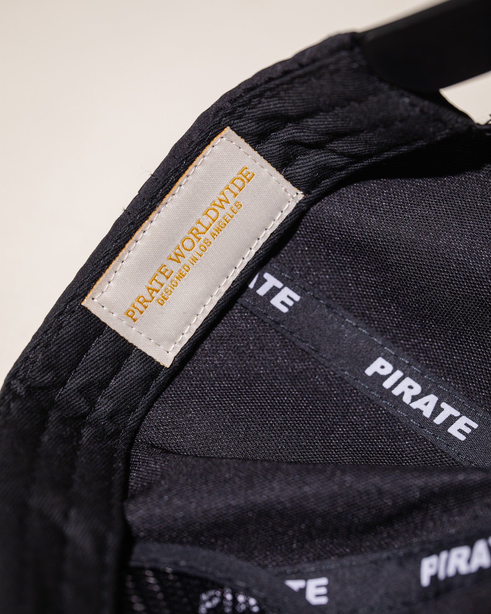 Pirate Milan, Italy Nylon Hat (Pirate Black)