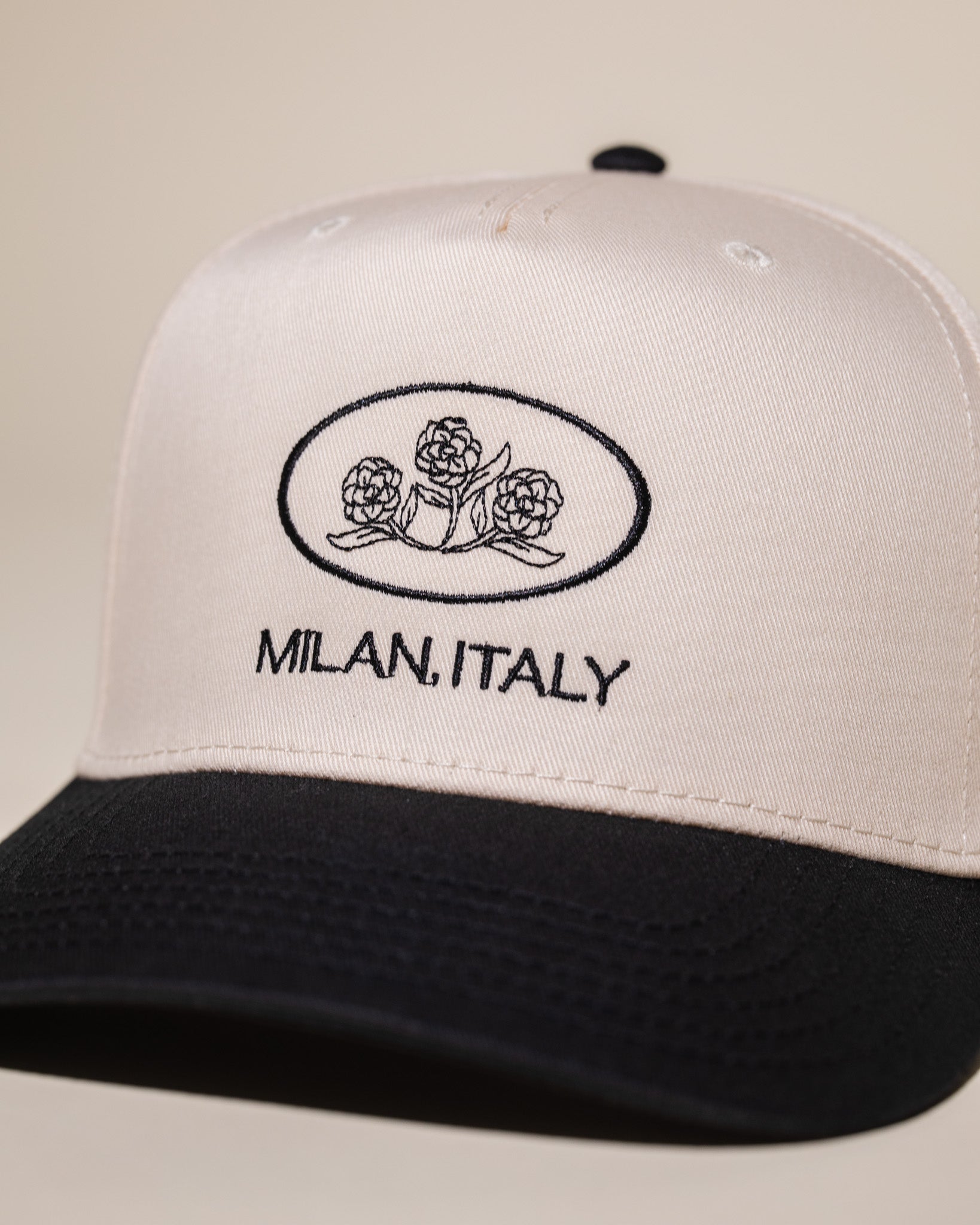 Pirate Milan, Italy Hat (Cream/Black)