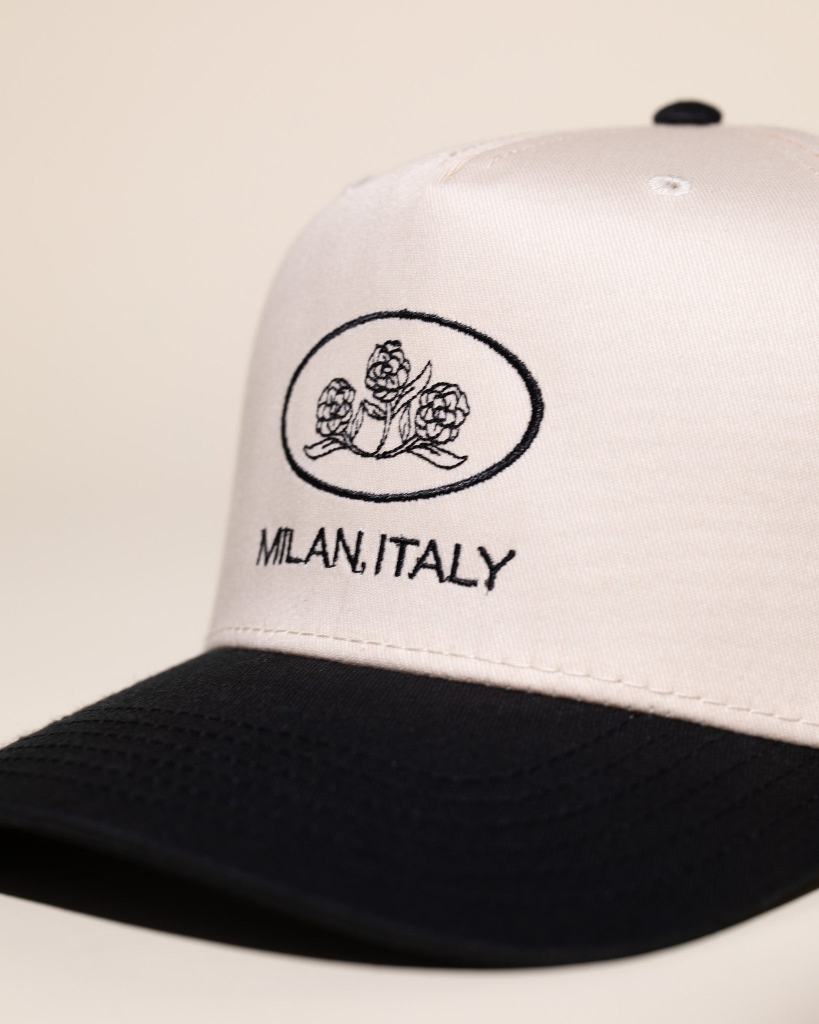 Pirate Milan, Italy Hat (Cream/Black)