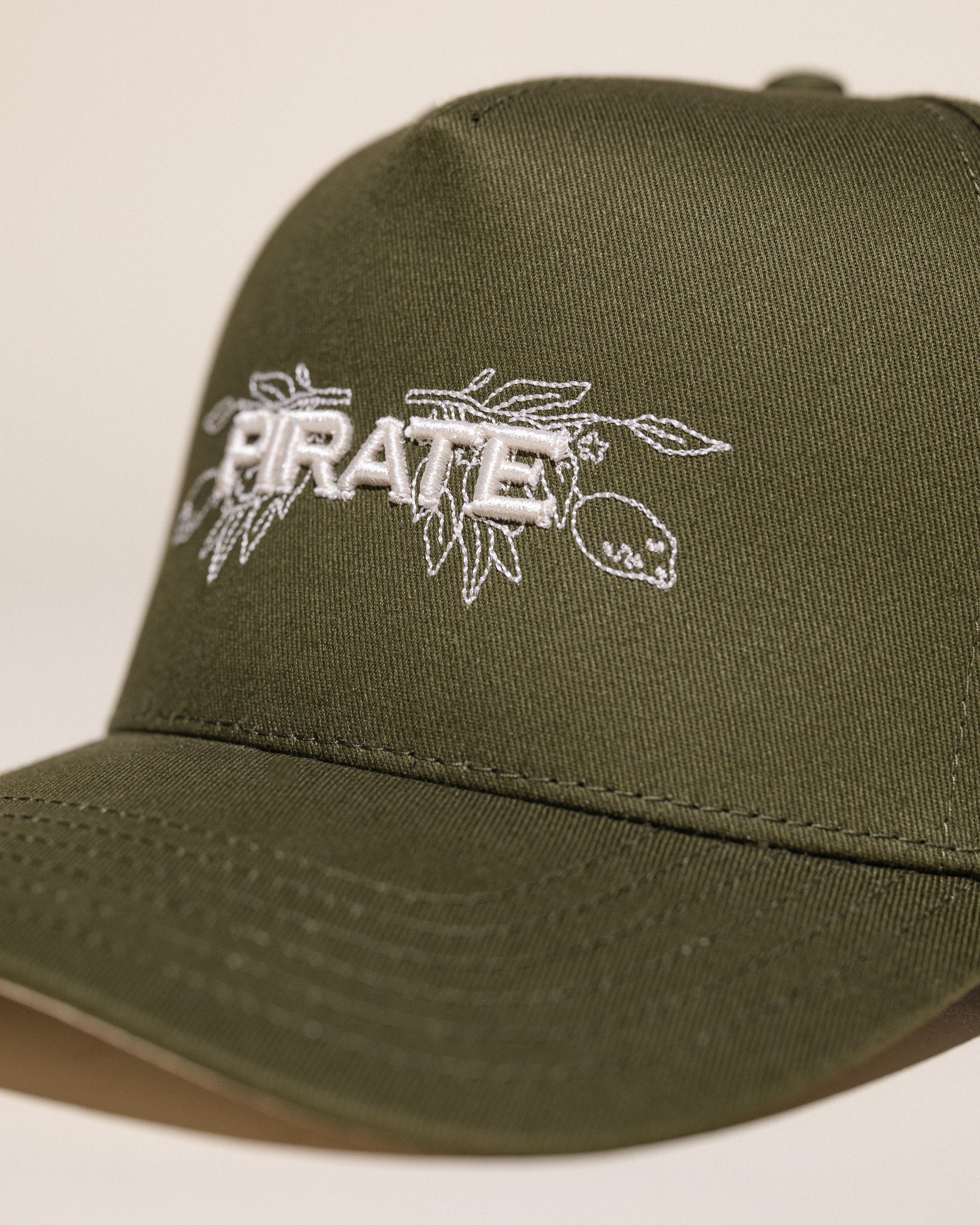 Pirate Flora Hat (Olive)