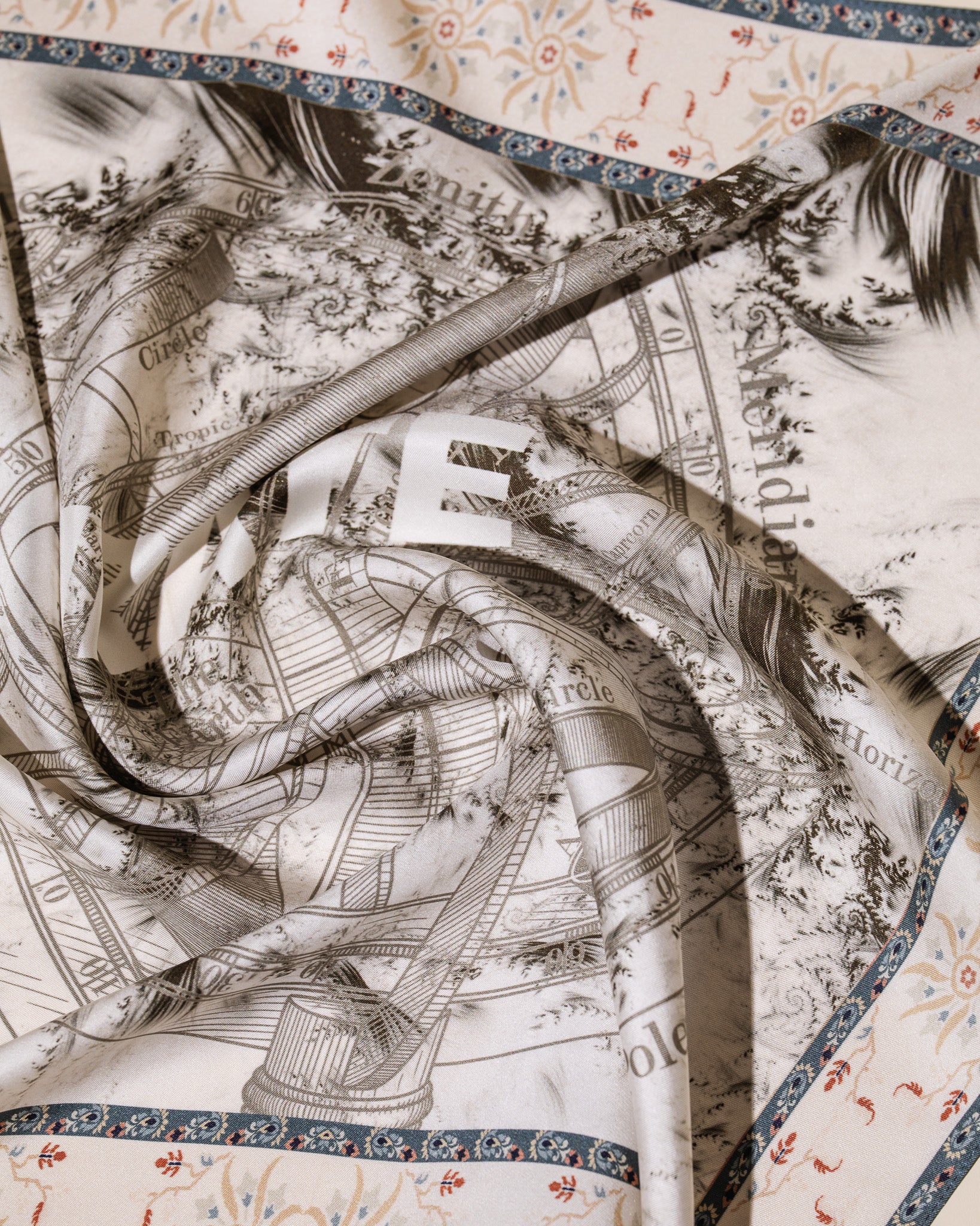 Pirate Observatory Silk Bandana