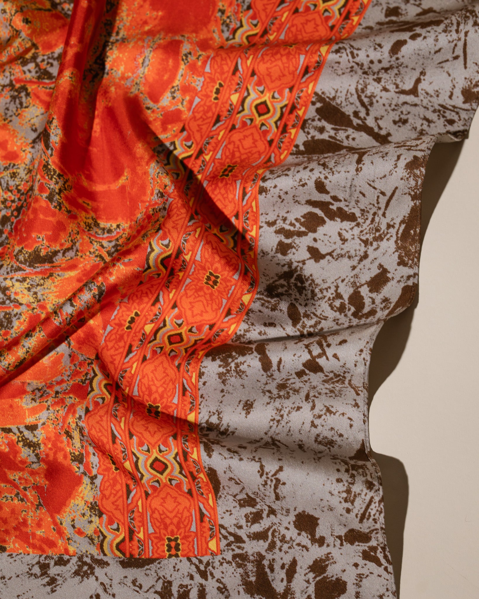 Pirate Palazzo Rosso Silk Bandana (Oversized)
