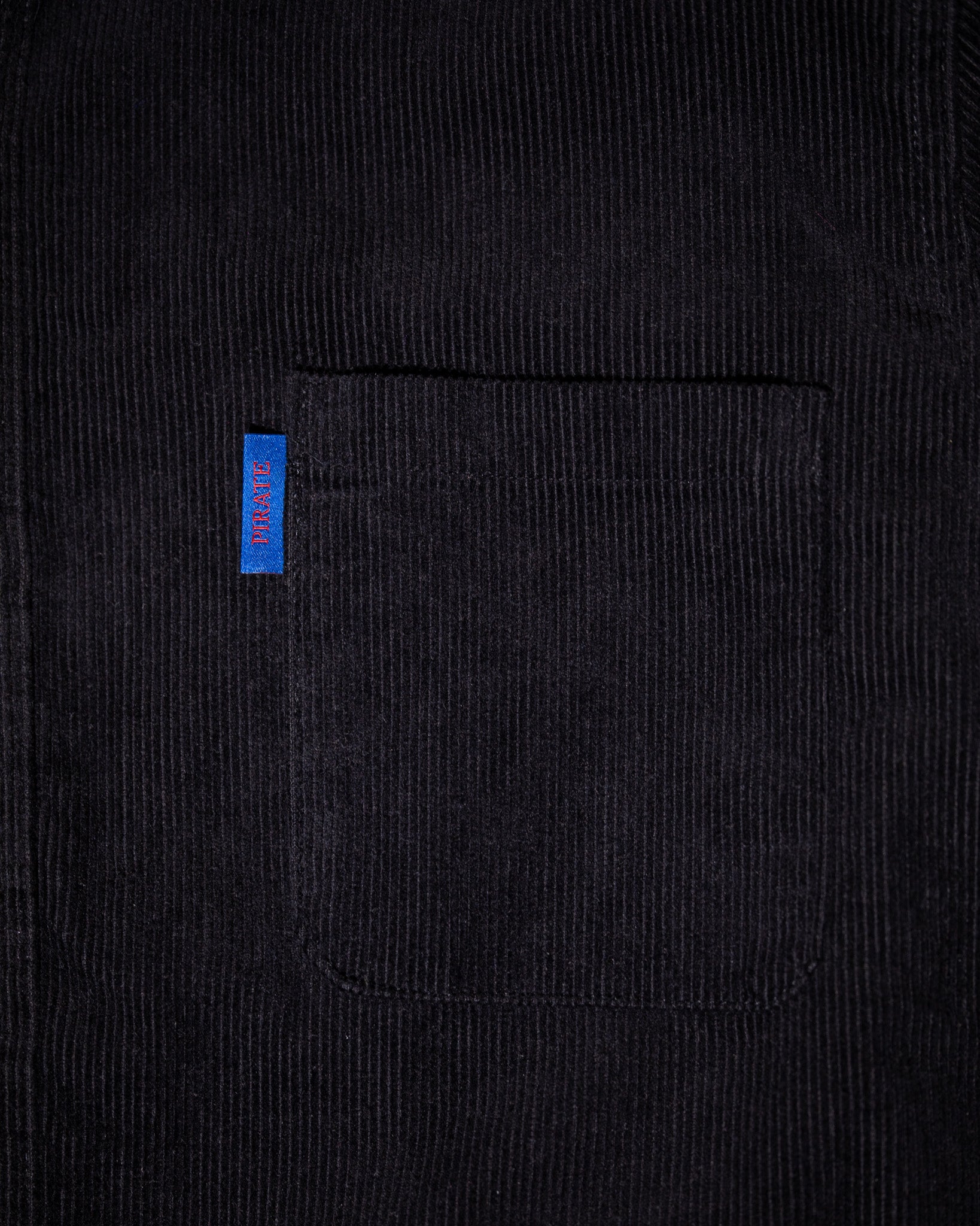 Pirate Corduroy Button Down Shirt (Pirate Black)