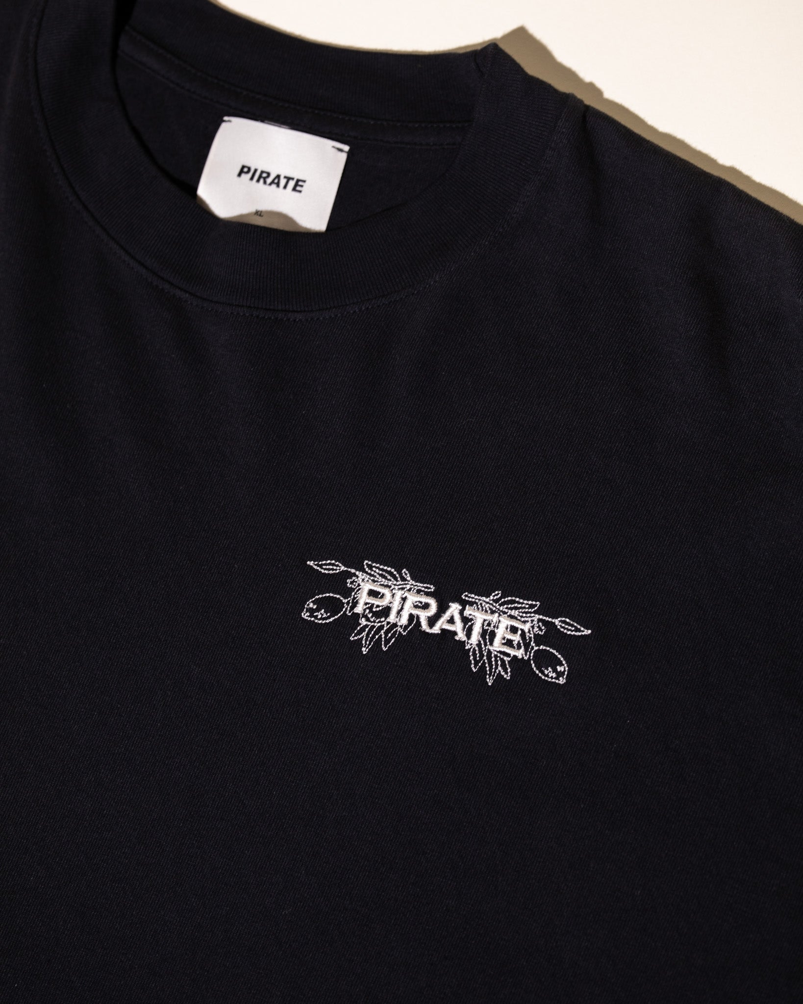 Pirate Flora LS Tee (Pirate Black)