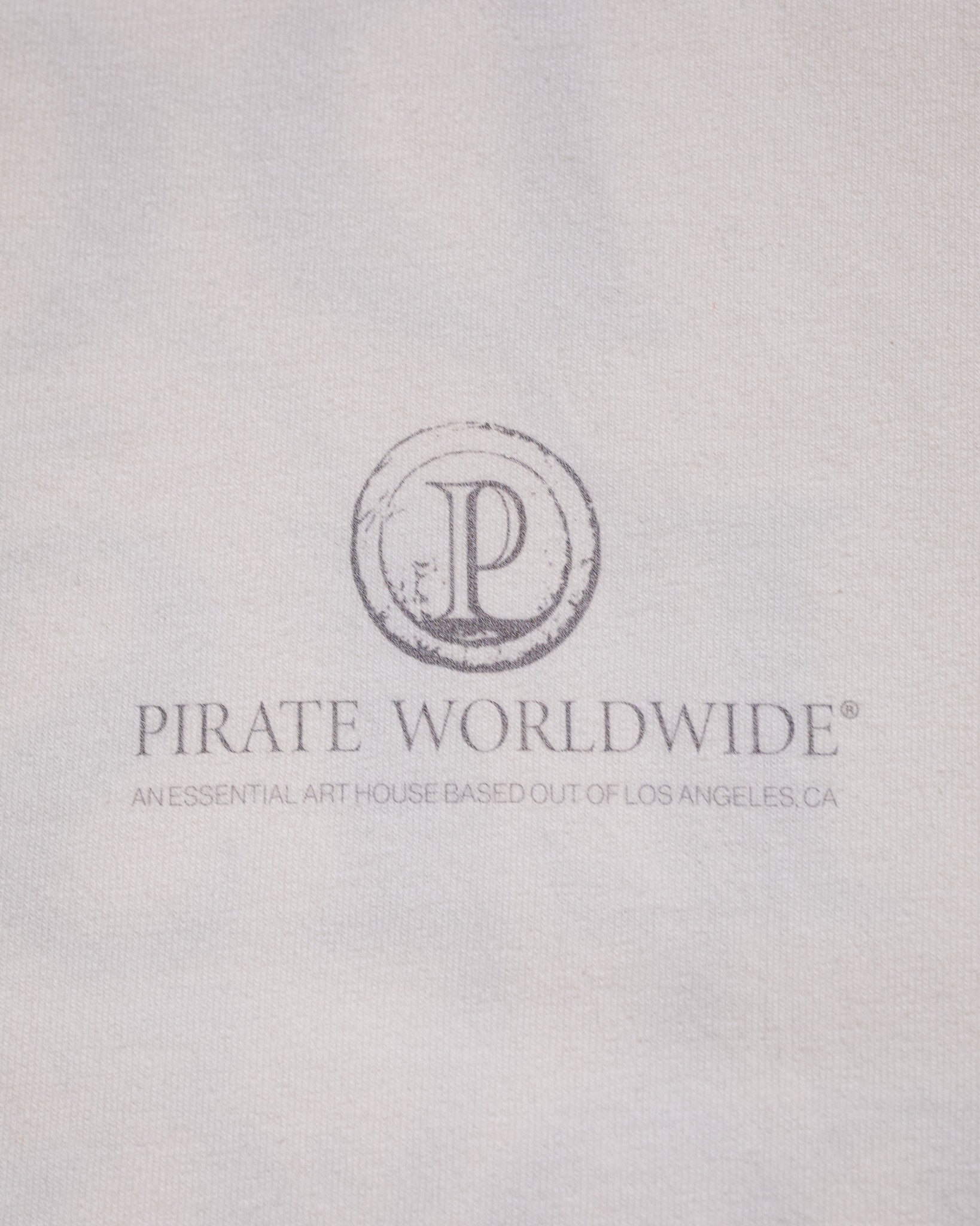 Pirate Everybody is Scared SS Tee (White)