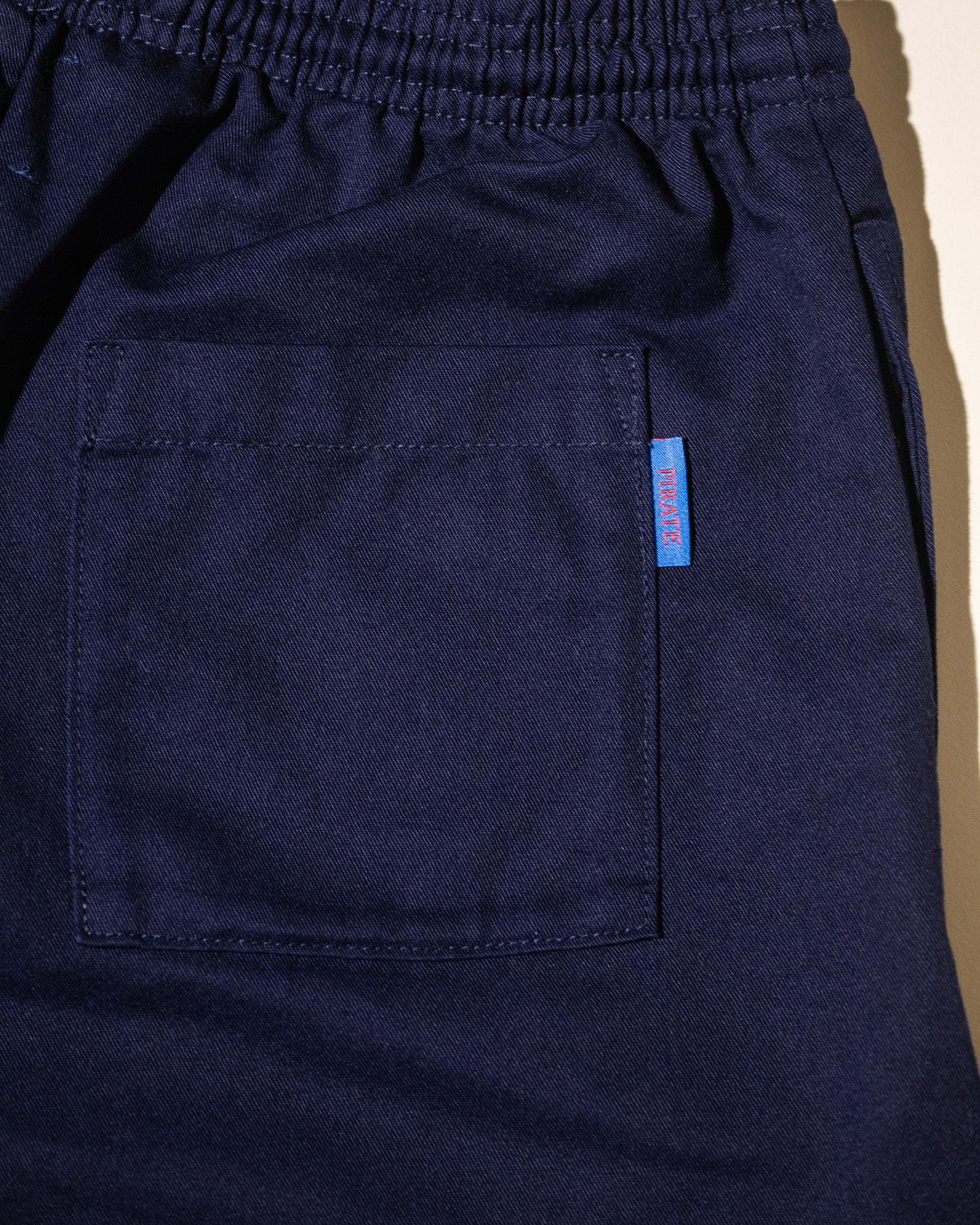 Pirate Branded Cotton Pant (Navy)