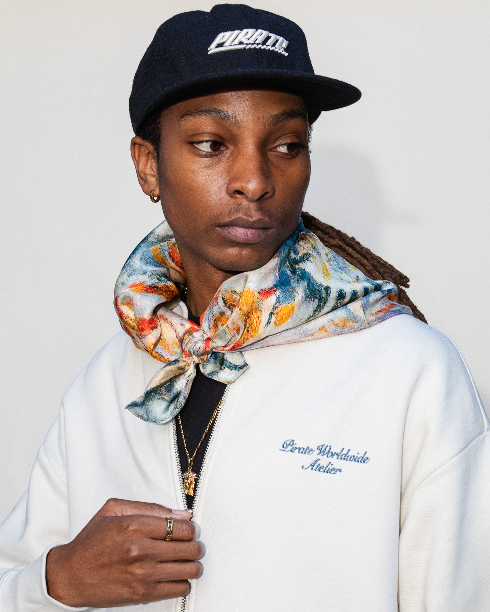 Pirate Branded Wool Hat (Pirate Black)