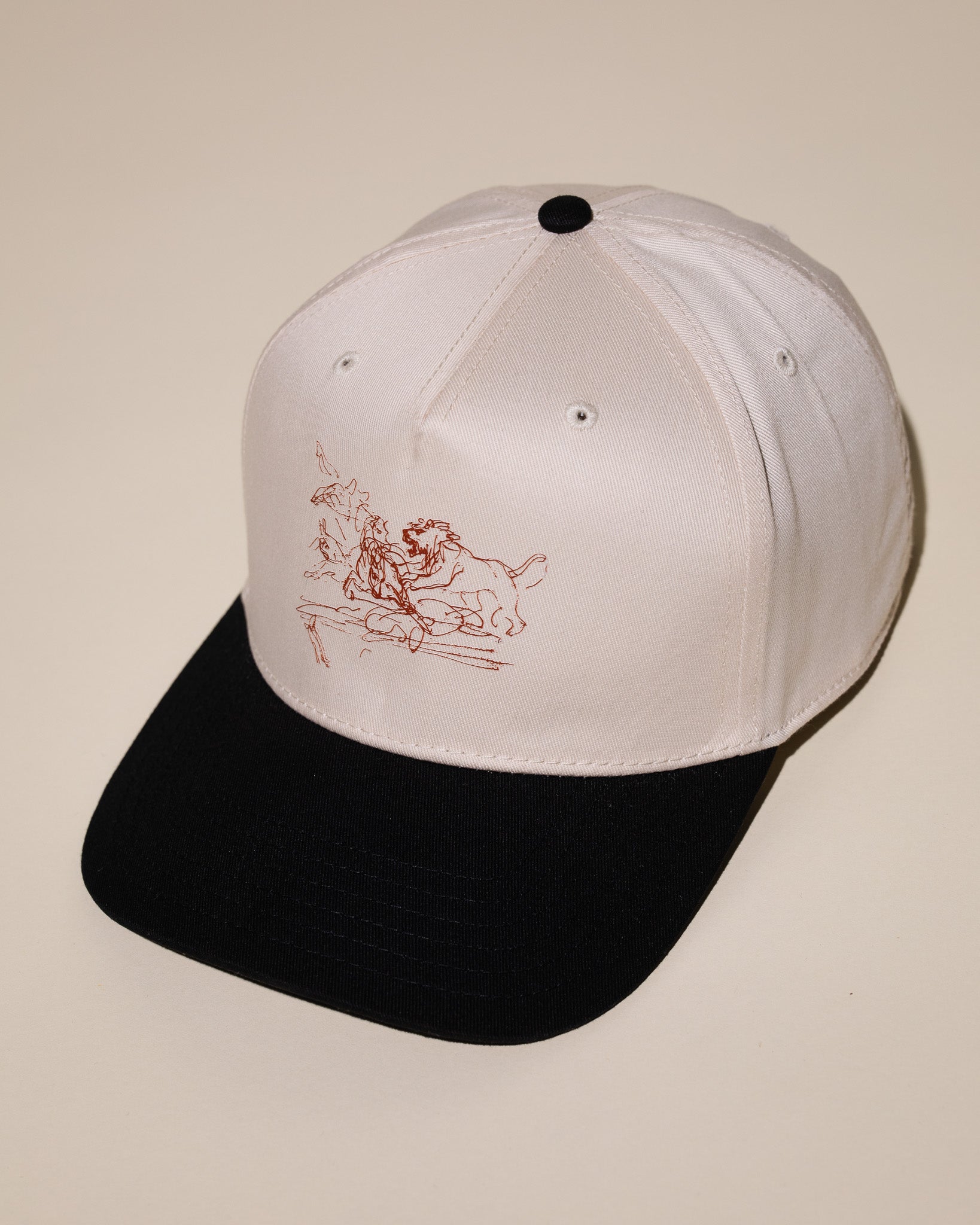 Getty x Pirate Lion Hunt Hat (Cream/Black)