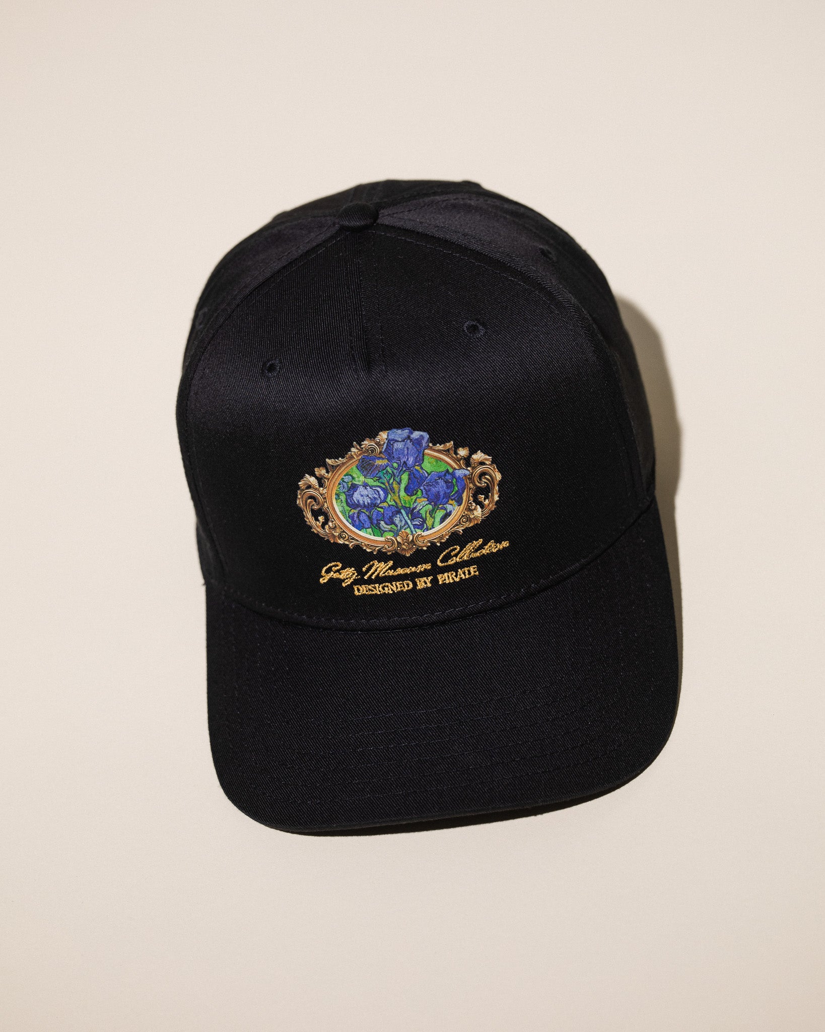 Getty x Pirate Van Gogh Irises Hat (Black)