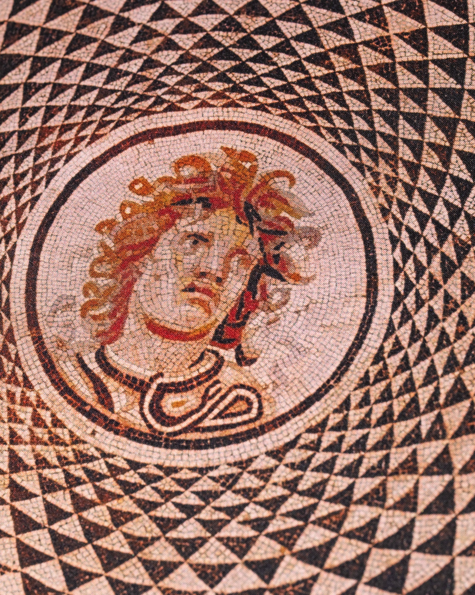 Getty Museum x Pirate Mosaic Floor with Head of Medusa Bandana