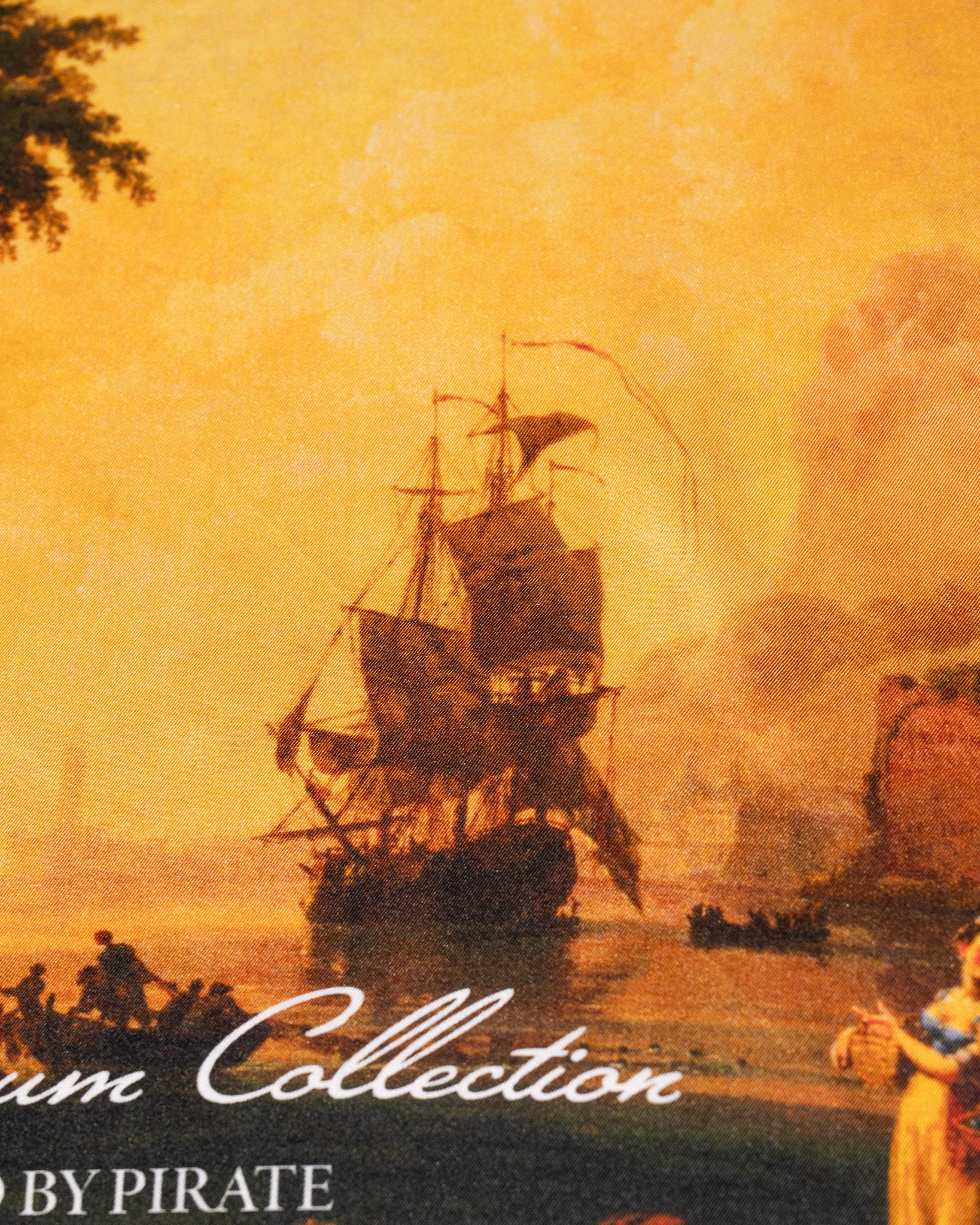 Getty Museum x Pirate Mediterranean Harbor Scene Bandana