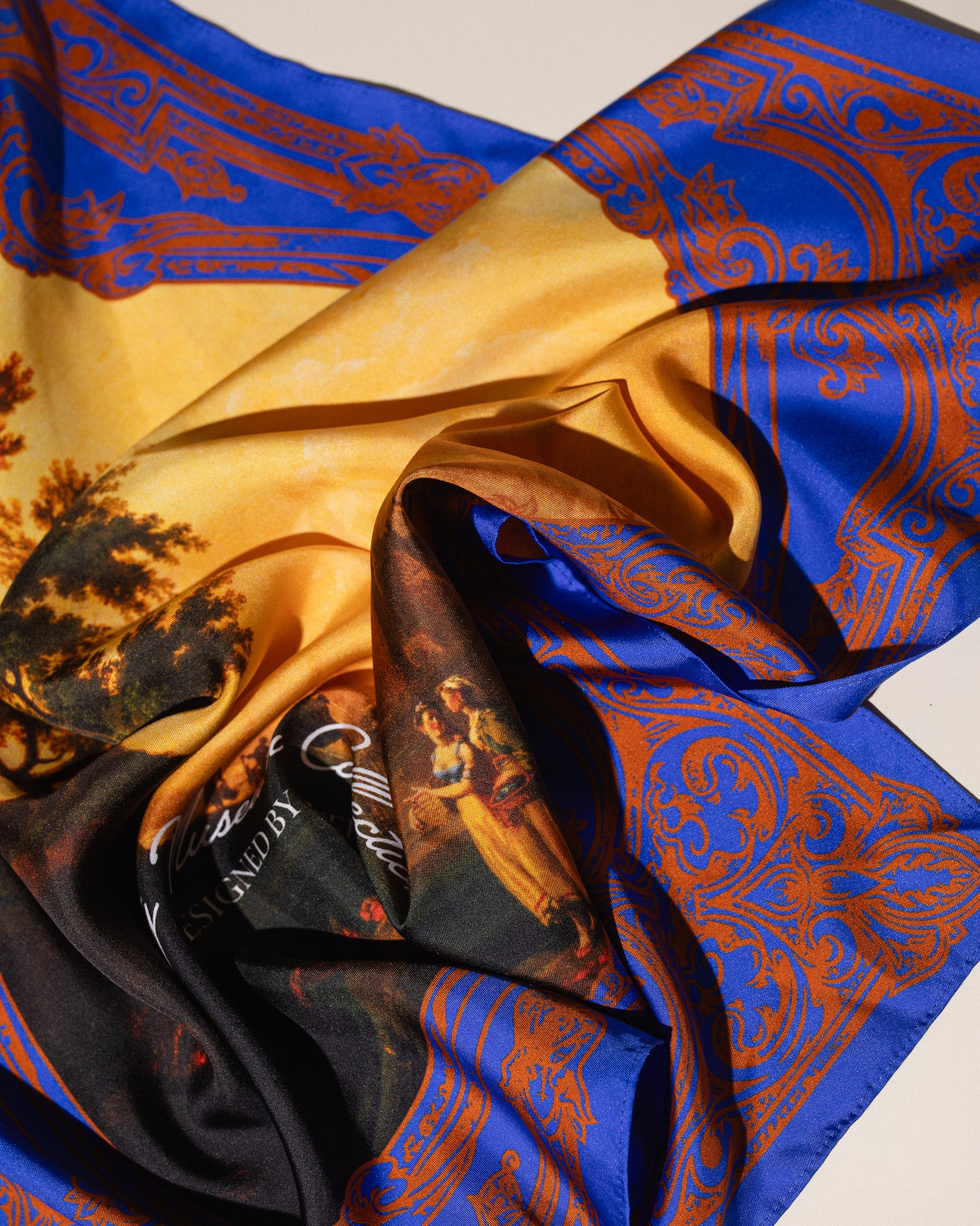 Getty Museum x Pirate Mediterranean Harbor Scene Bandana