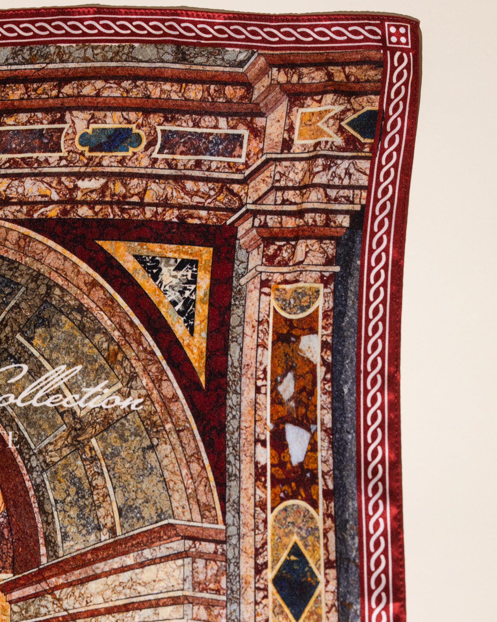 Getty Museum x Pirate Architectural Scene & Frame Bandana