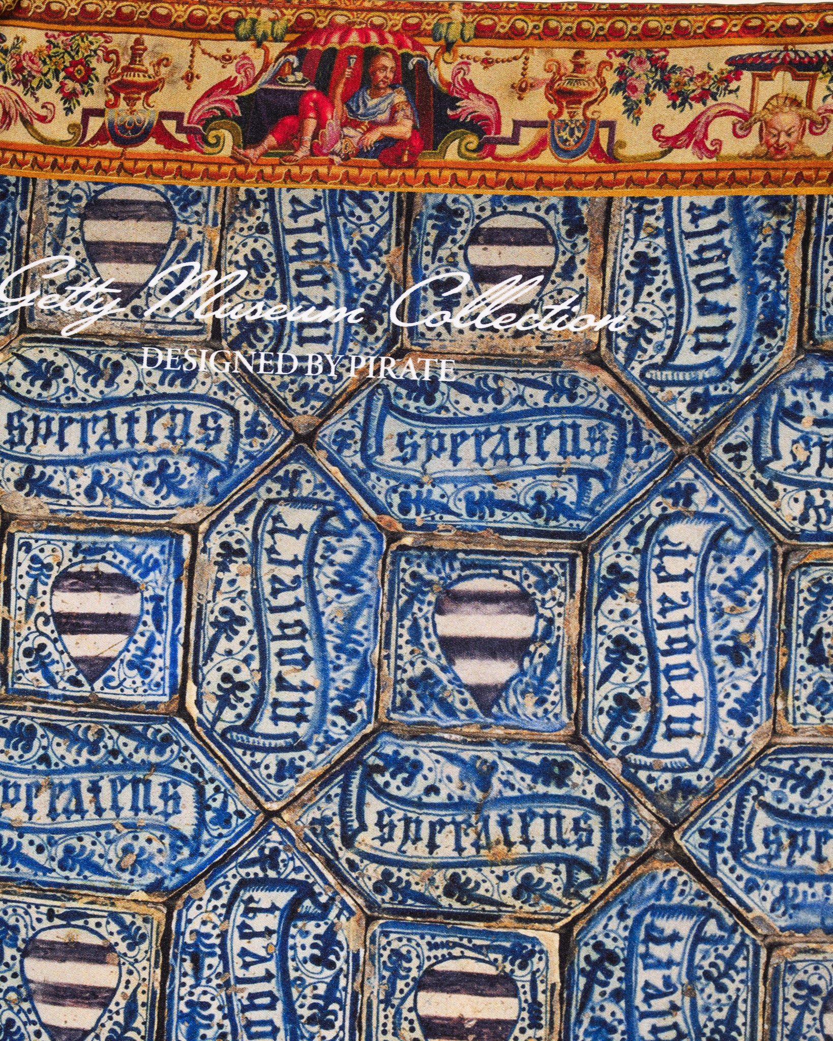 Getty Museum x Pirate Tile Floor Bandana