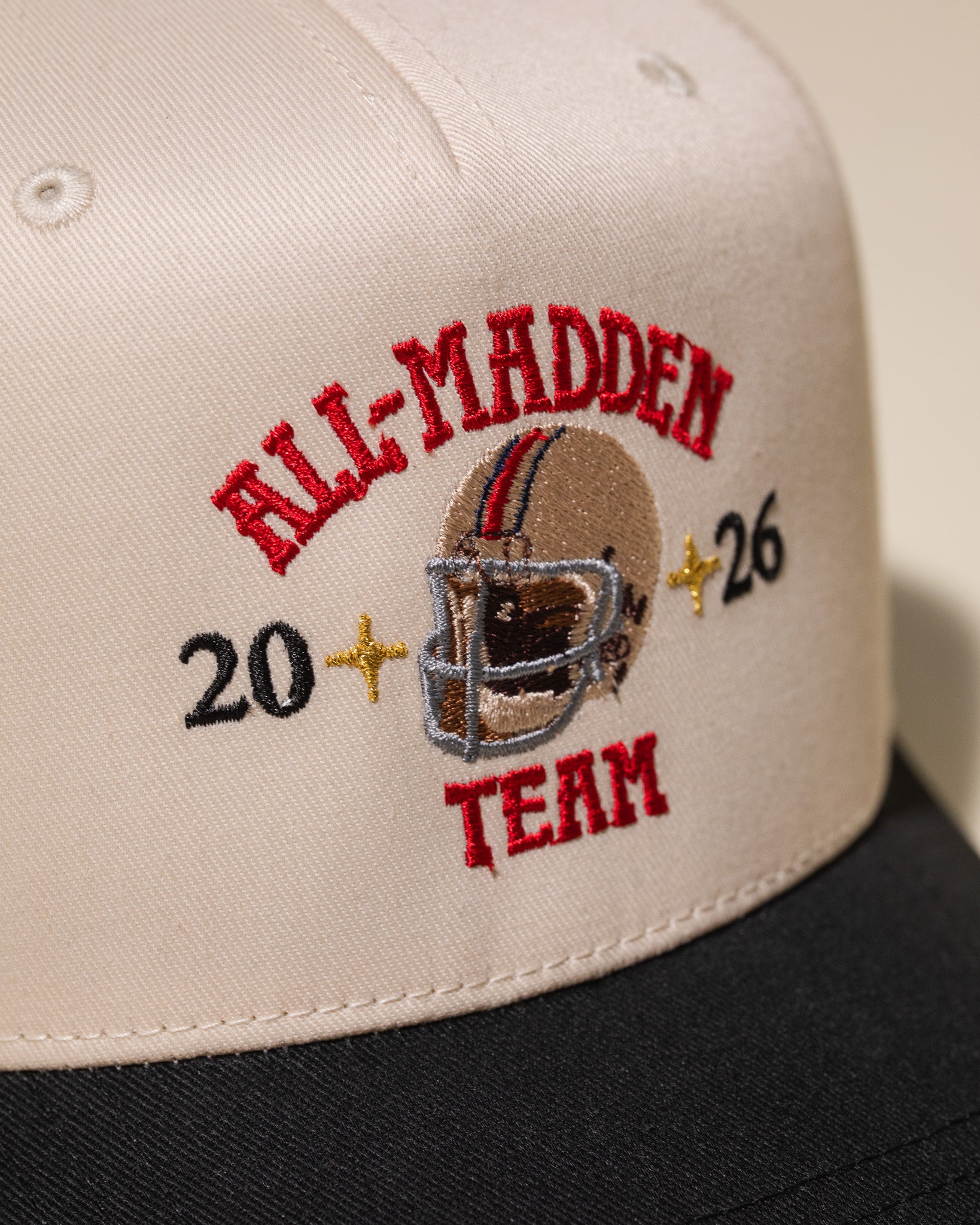 All Madden '26 Hat (Cream/Black)