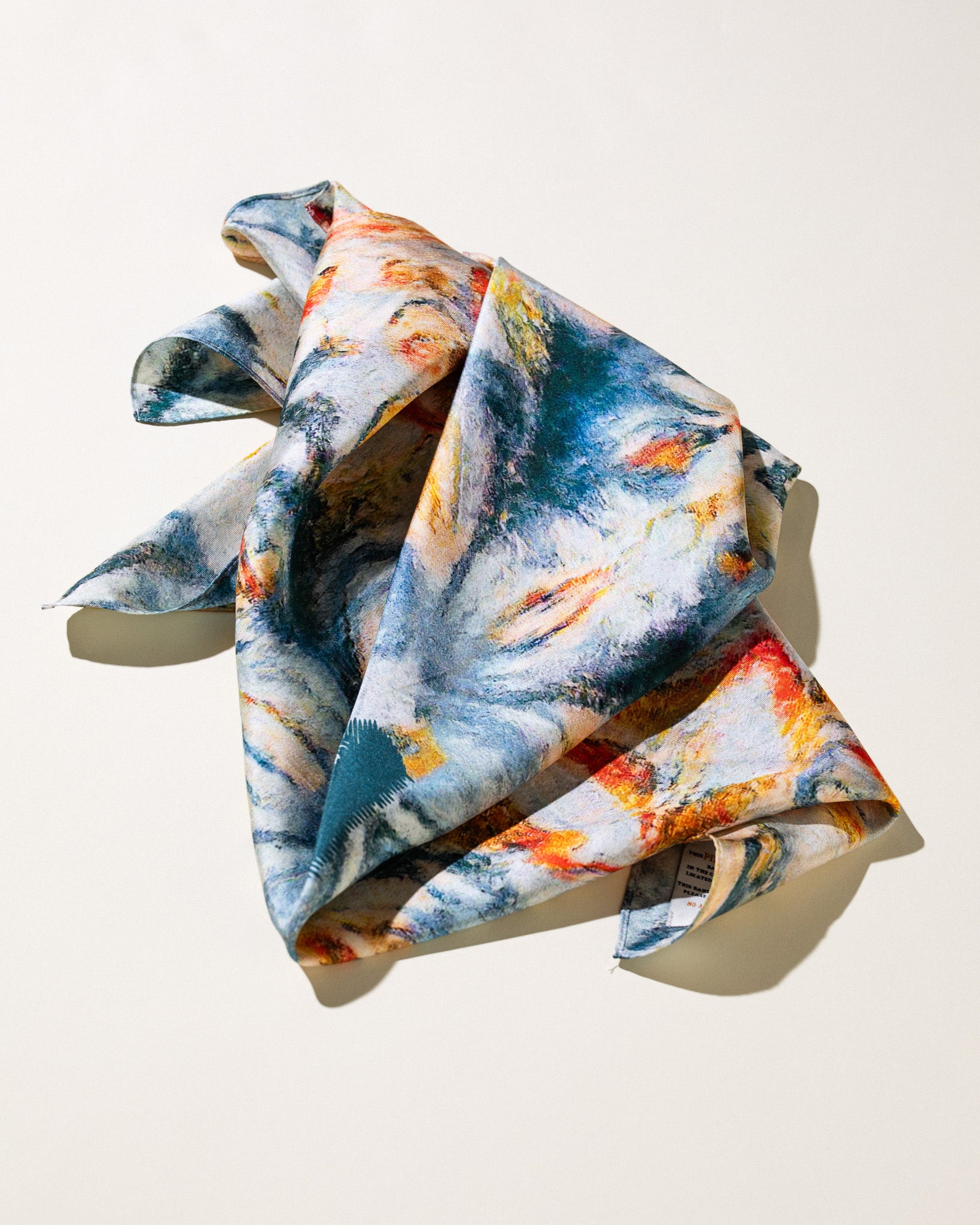 Pirate Floral Blossom Silk Bandana