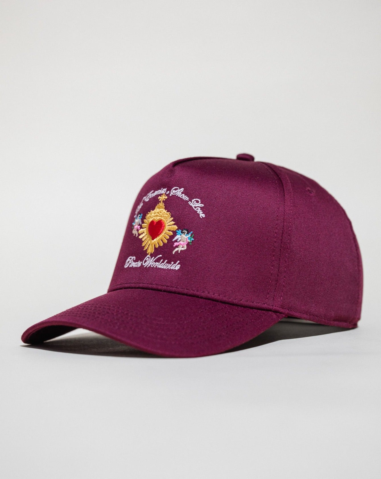 Pirate No Enemies, Show Love Hat (Merlot)