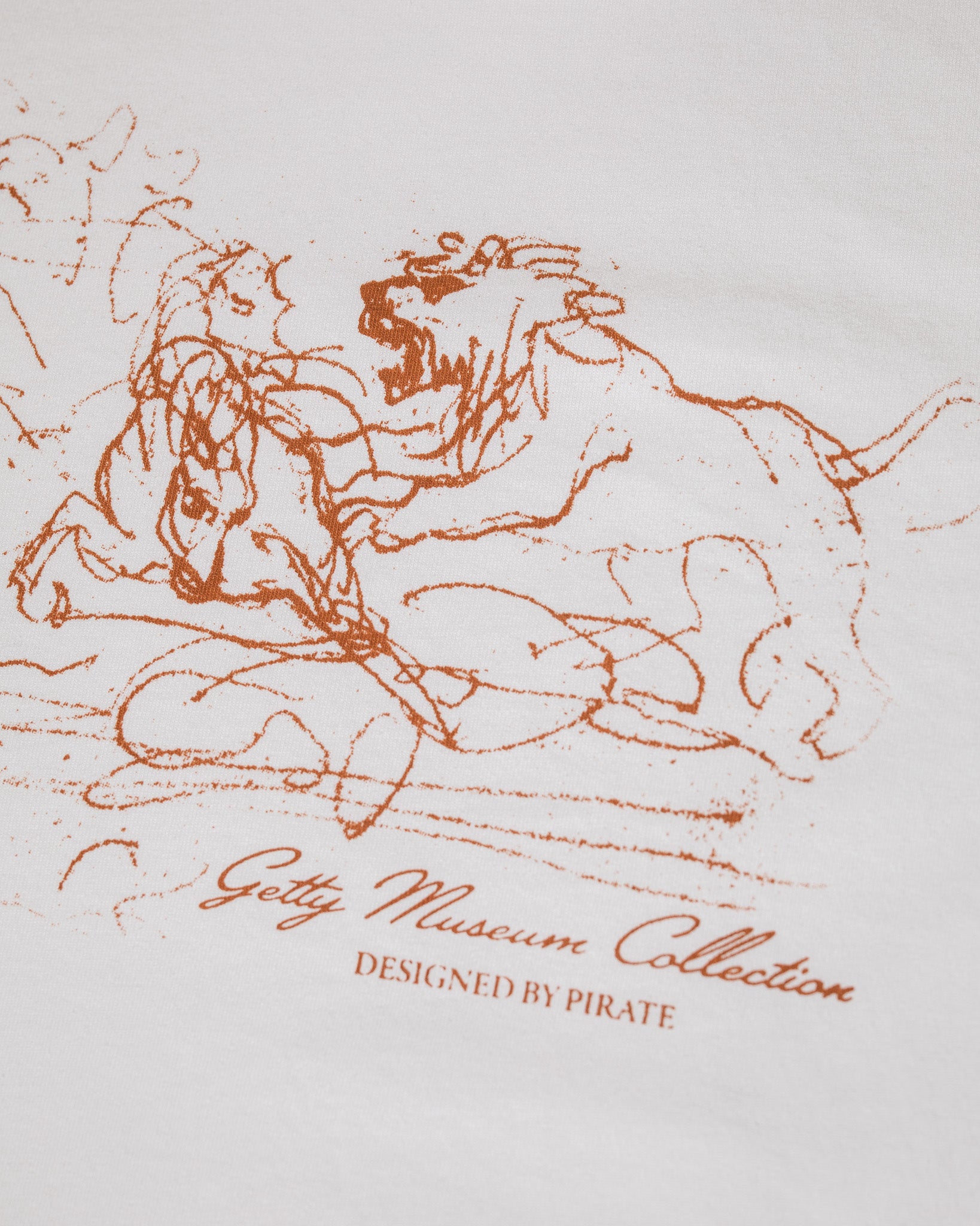 Getty x Pirate Lion Hunt Tee (Off White)