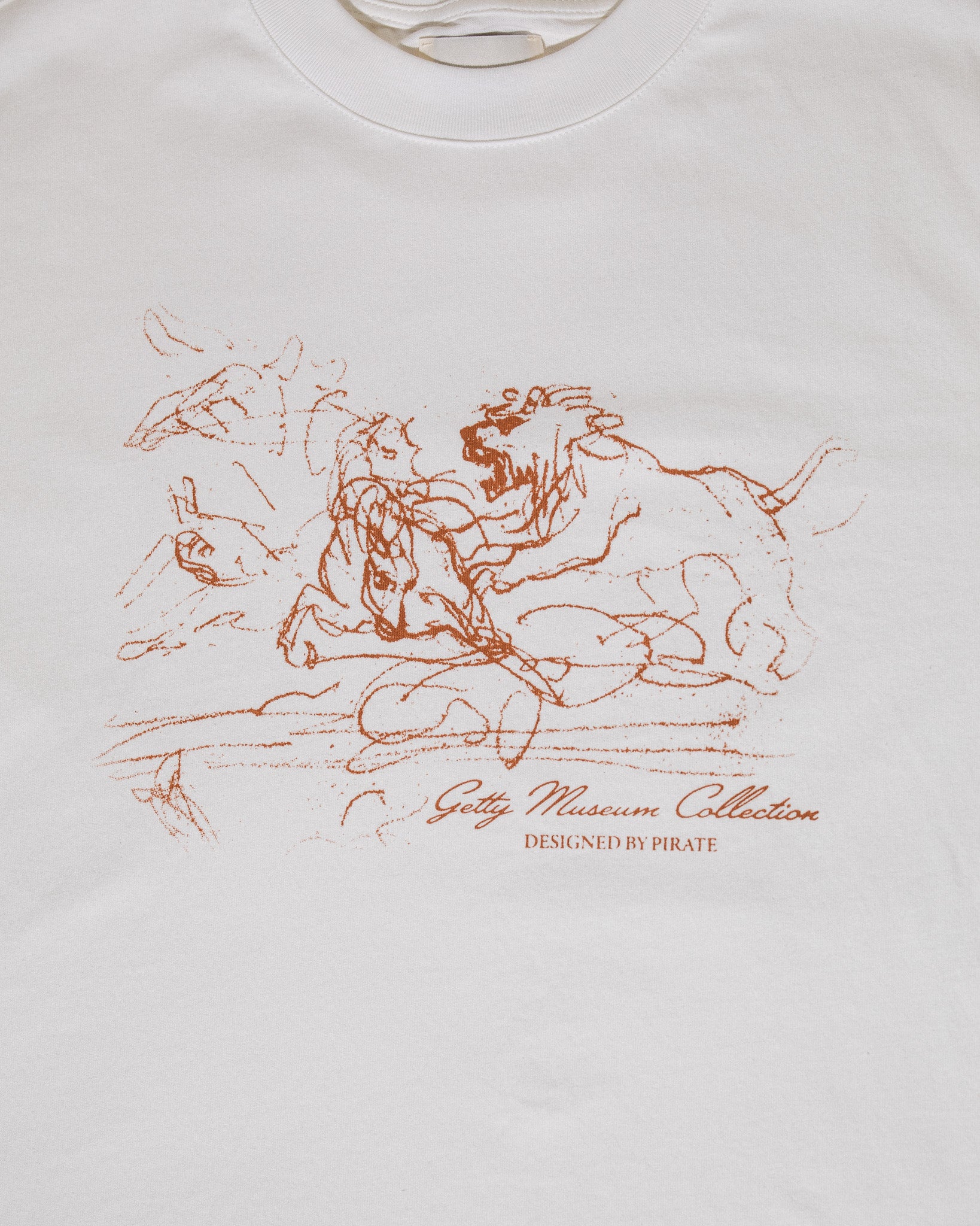 Getty x Pirate Lion Hunt Tee (Off White)