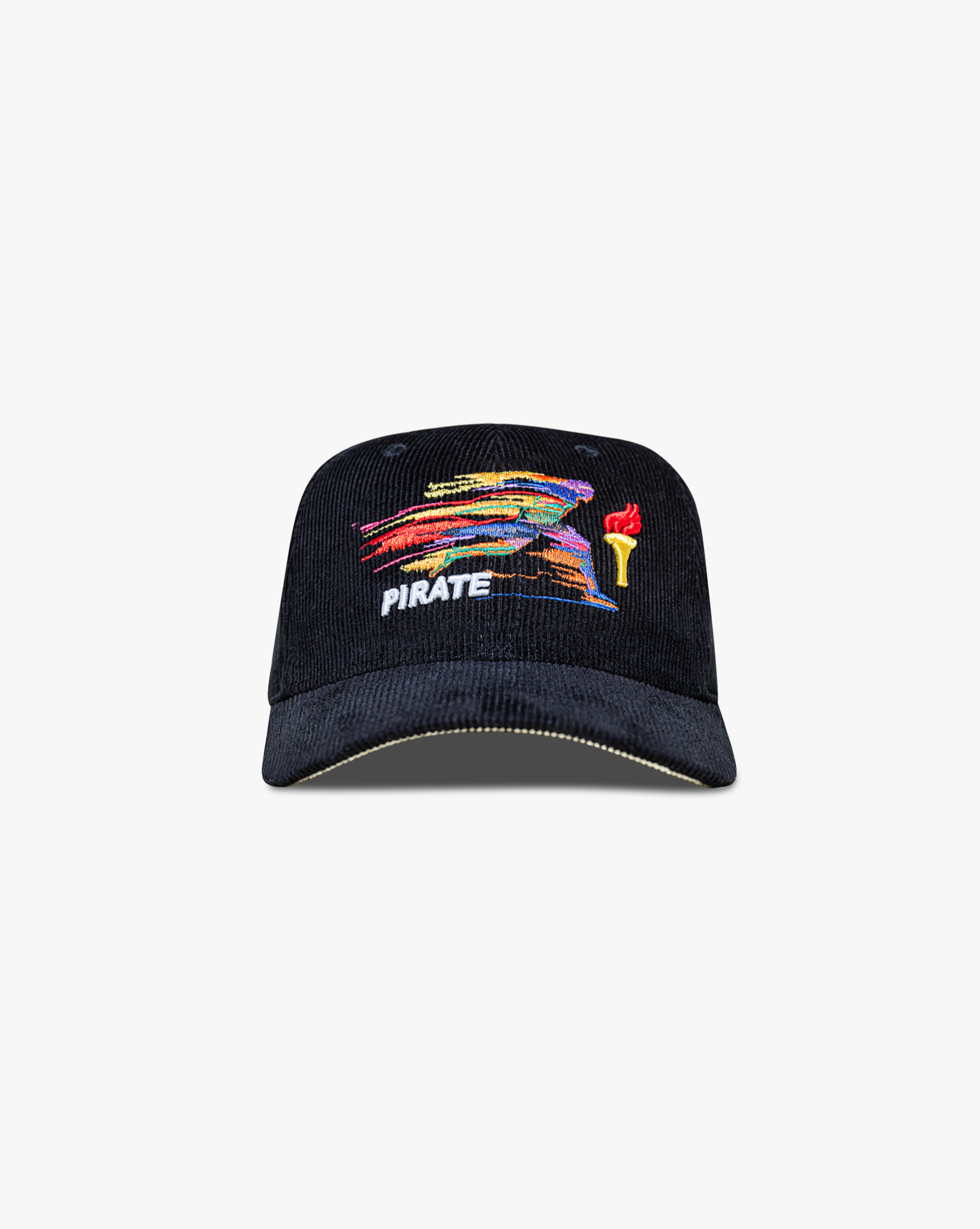 Pirate Olympian Corduroy Hat (Pirate Black)