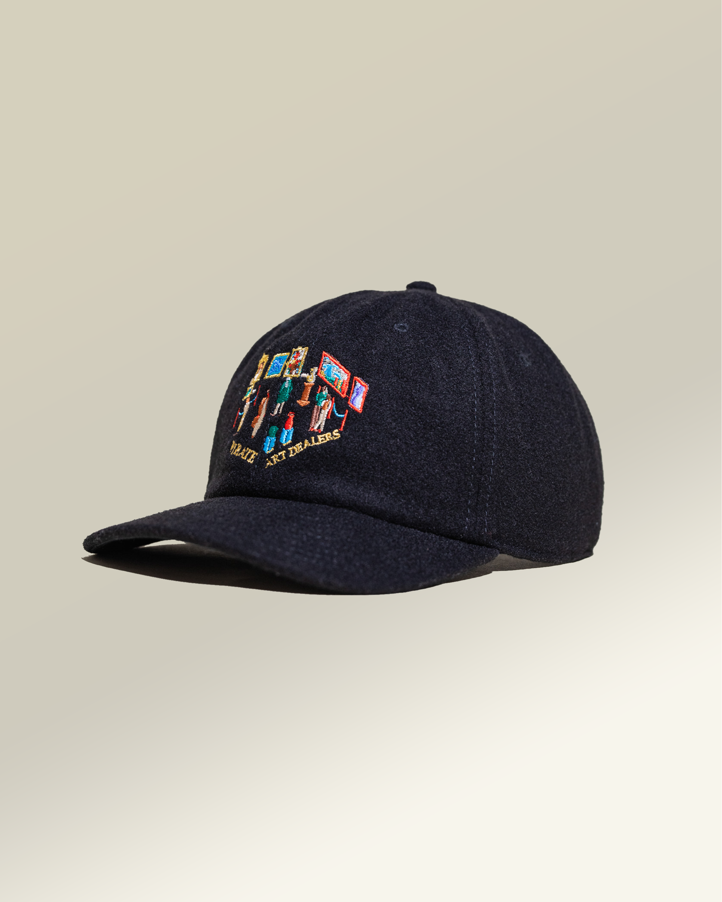 Pirate Art Museum Wool Hat (Black)