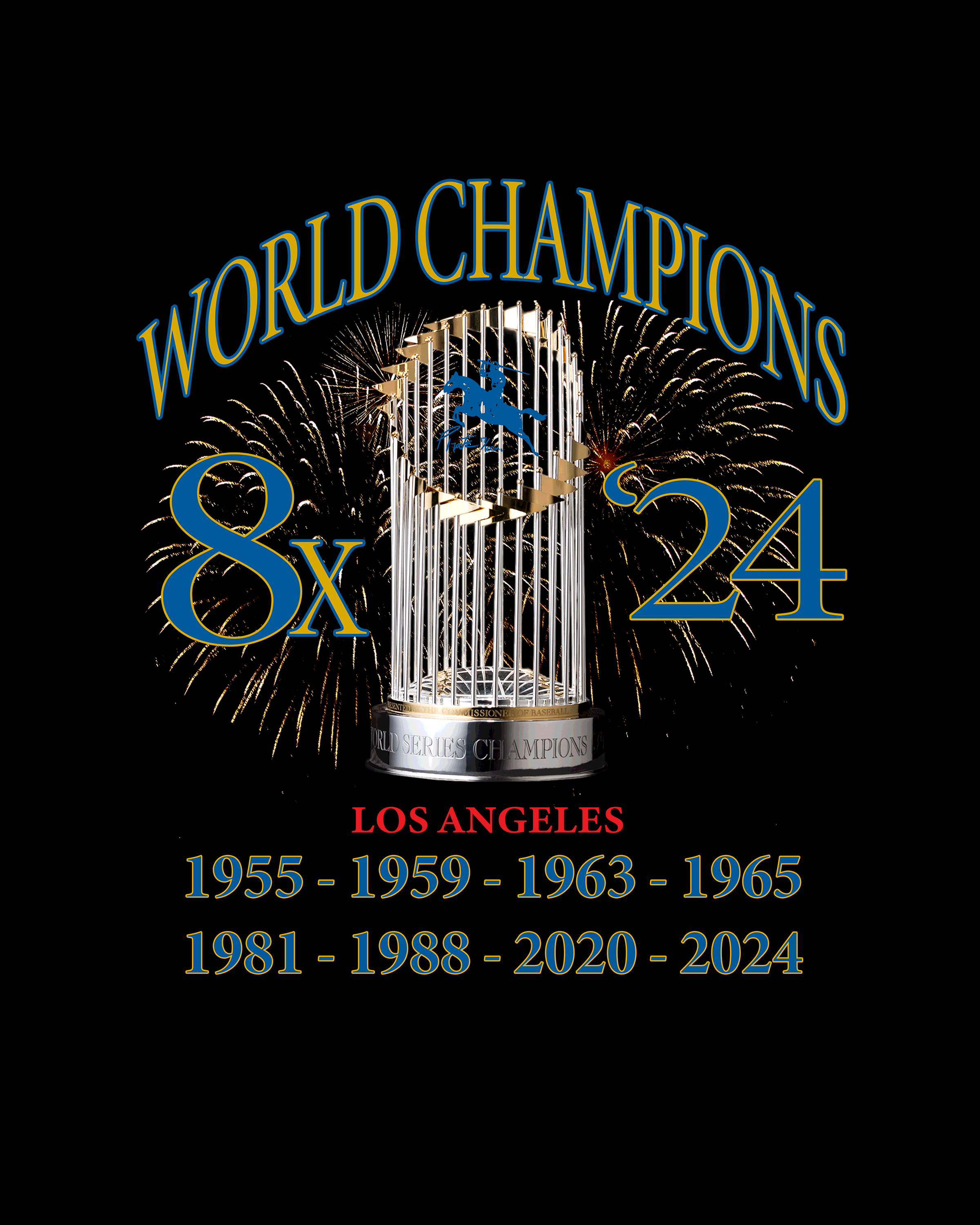 Pirate 8x Champion T-Shirt (Pirate Black)