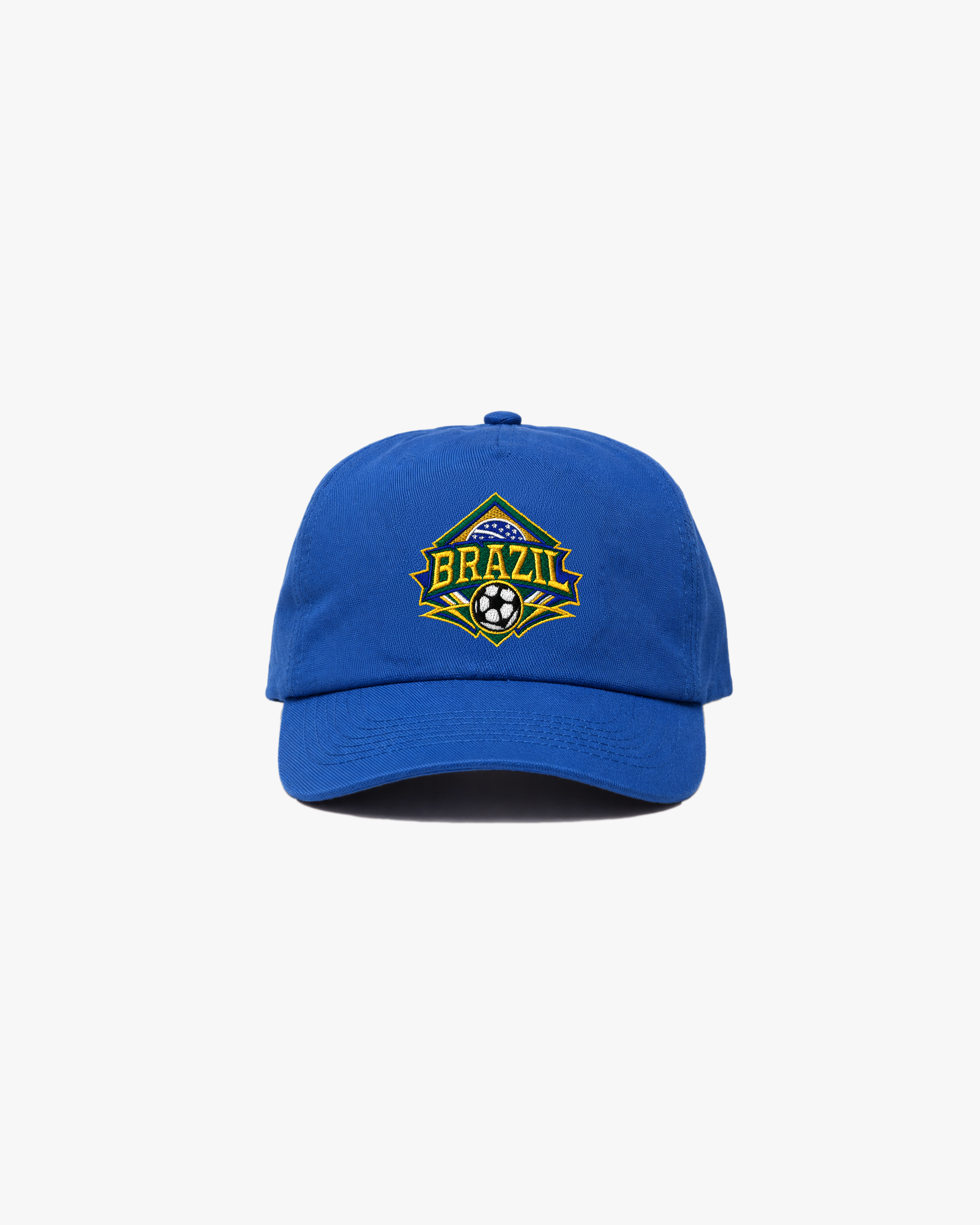 Brazil Crest Vintage Hat (Blue)