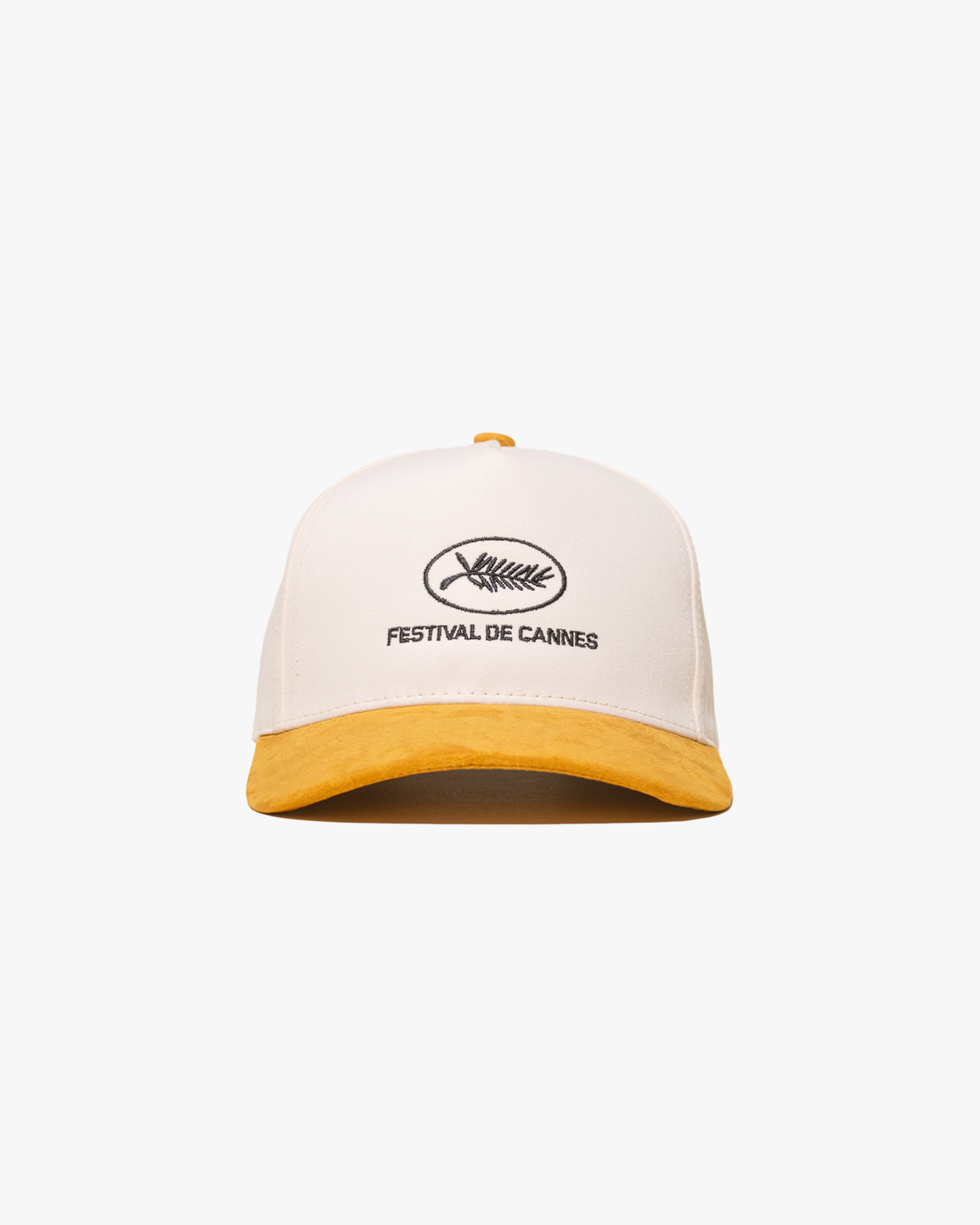 Pirate Cannes Hat (Cream/Canary Yellow-Suede)