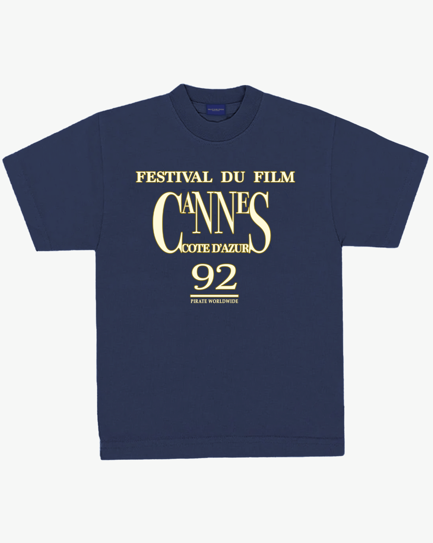 Pirate Cannes '92 Tee (Navy)