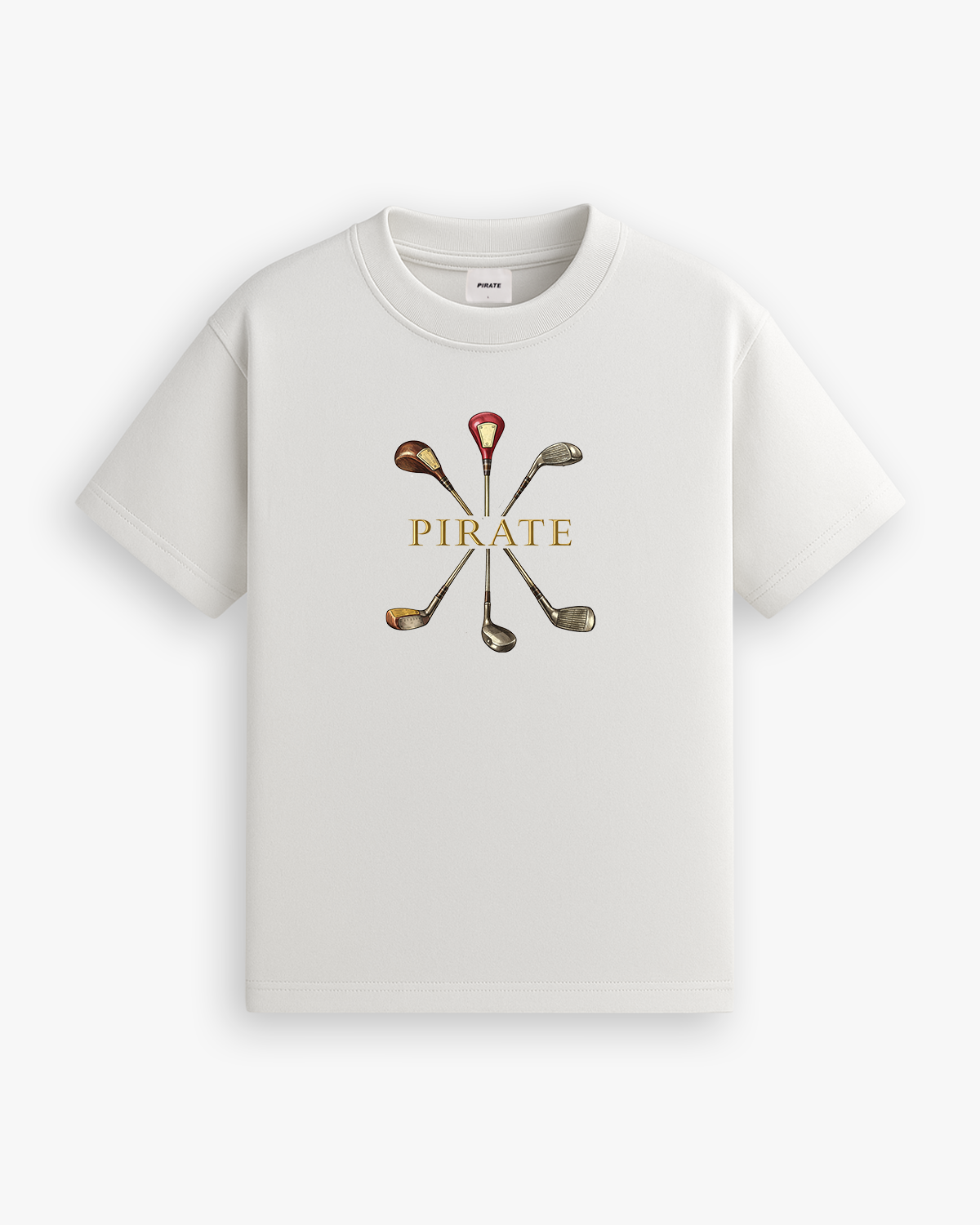 Golf Clubs Tee (Off White)