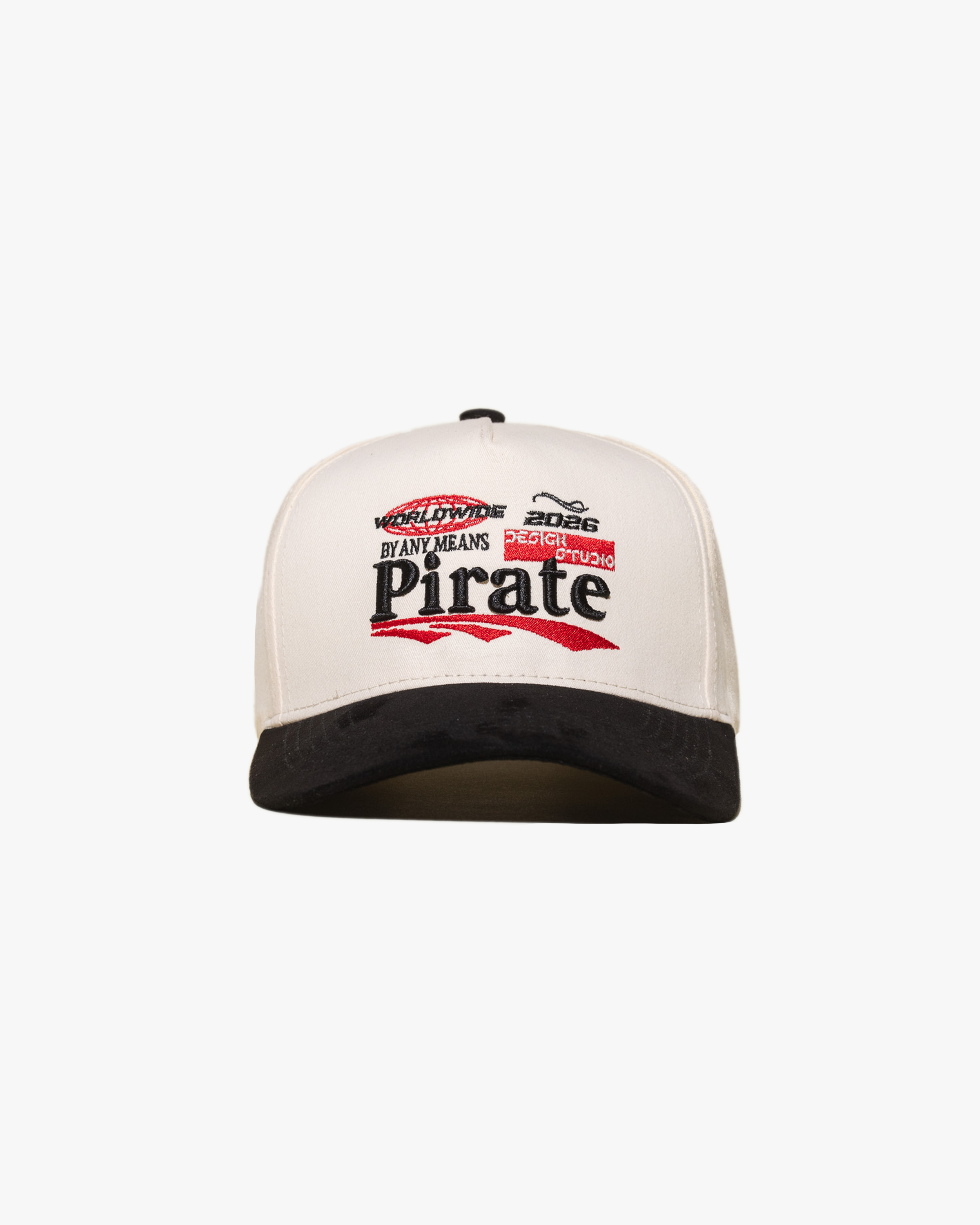 Pirate '26 Design Studio Hat (Cream/Black)
