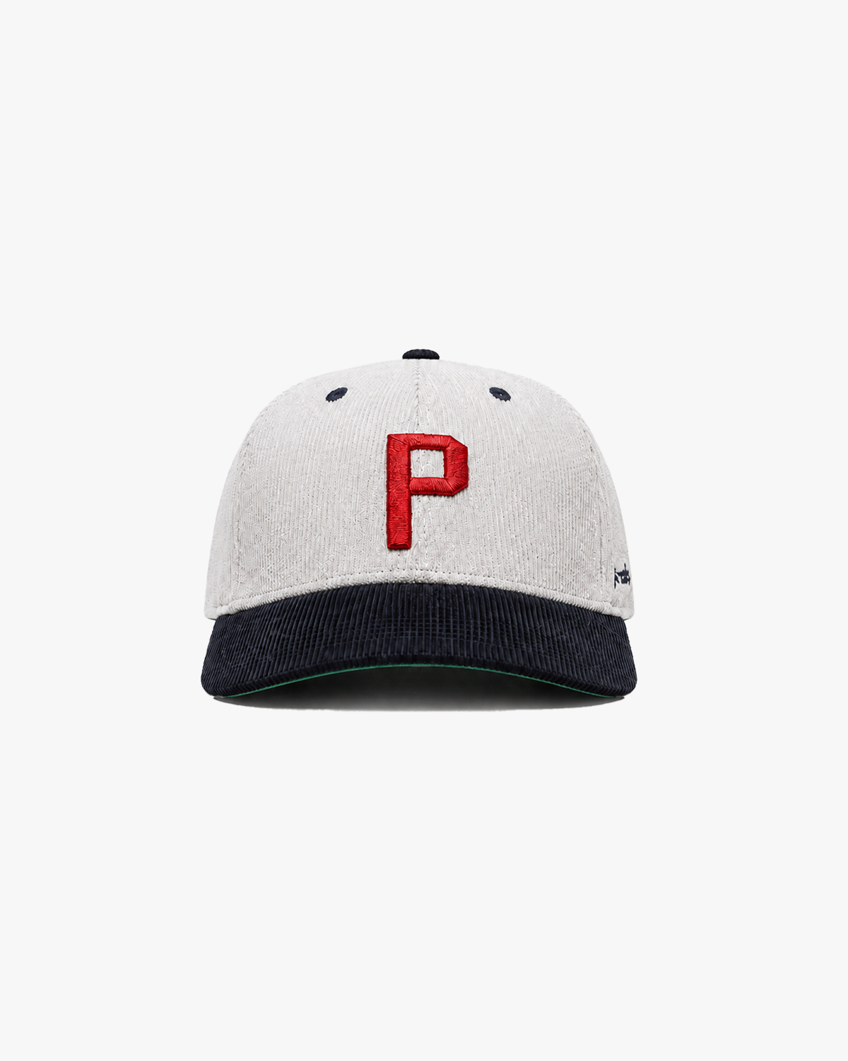 Pirate P Corduroy Hat (Cream/Black)
