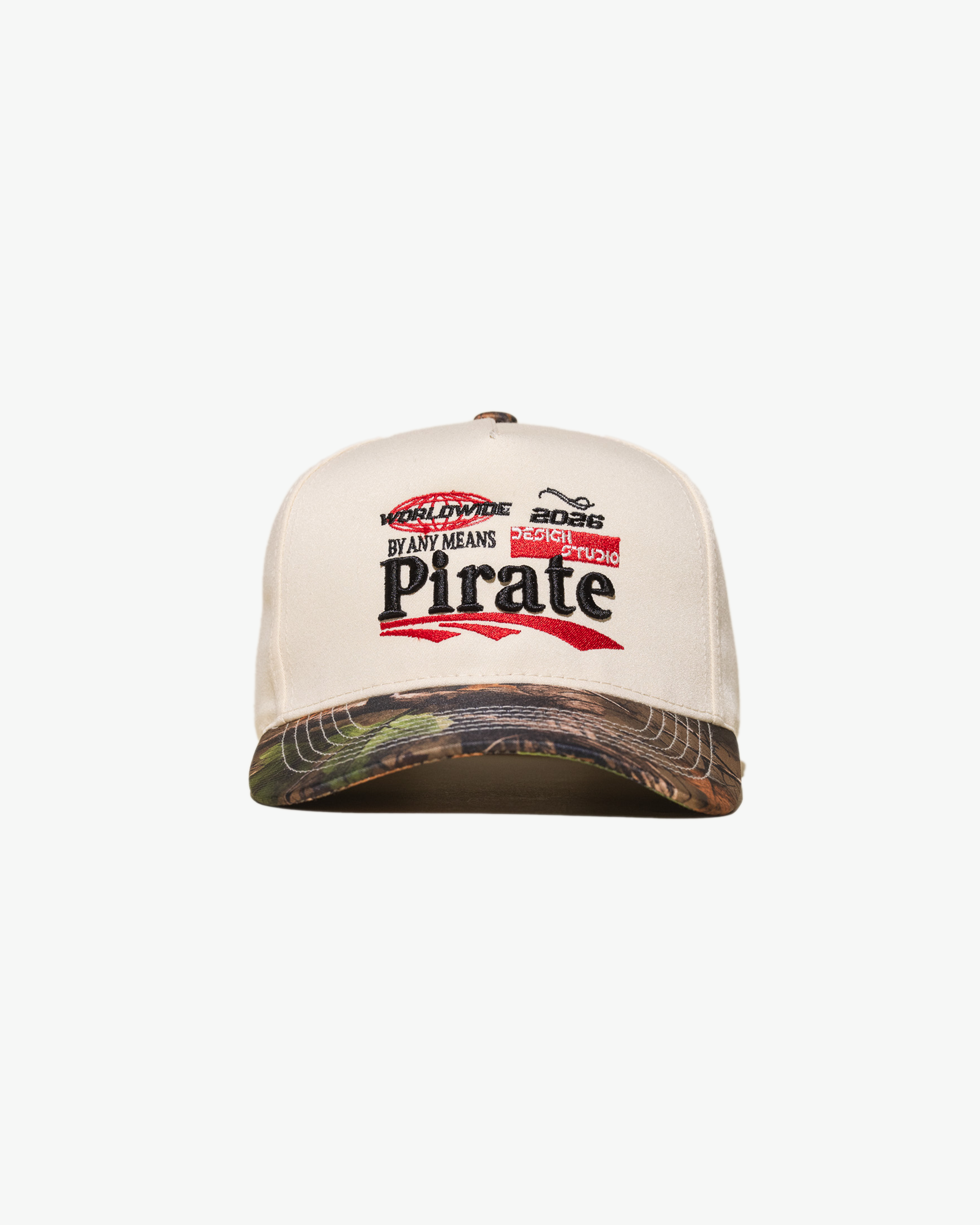 Pirate '26 Design Studio Hat (Cream/Camo)