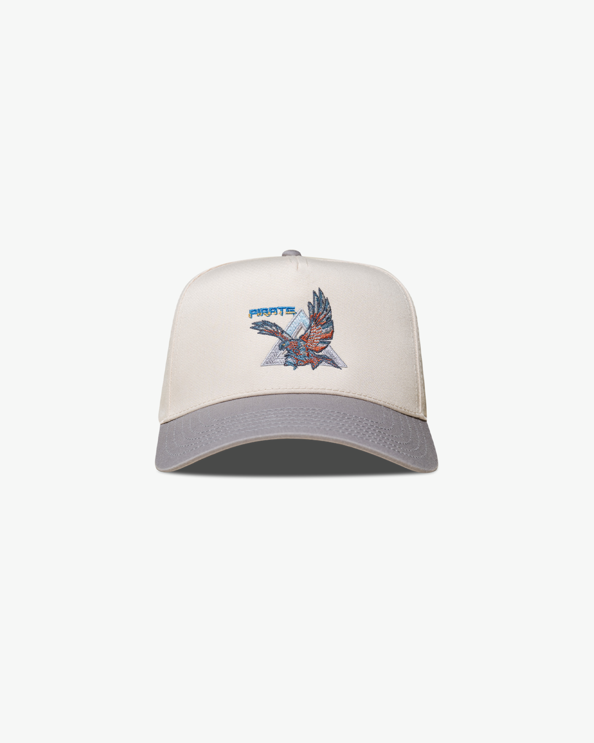 Pirate Falcon Hat (Cream/Grey)