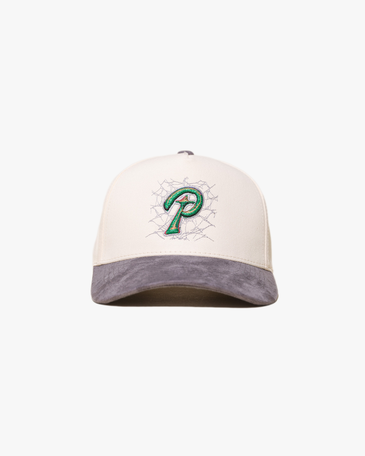 Web P Hat (Cream/Grey)