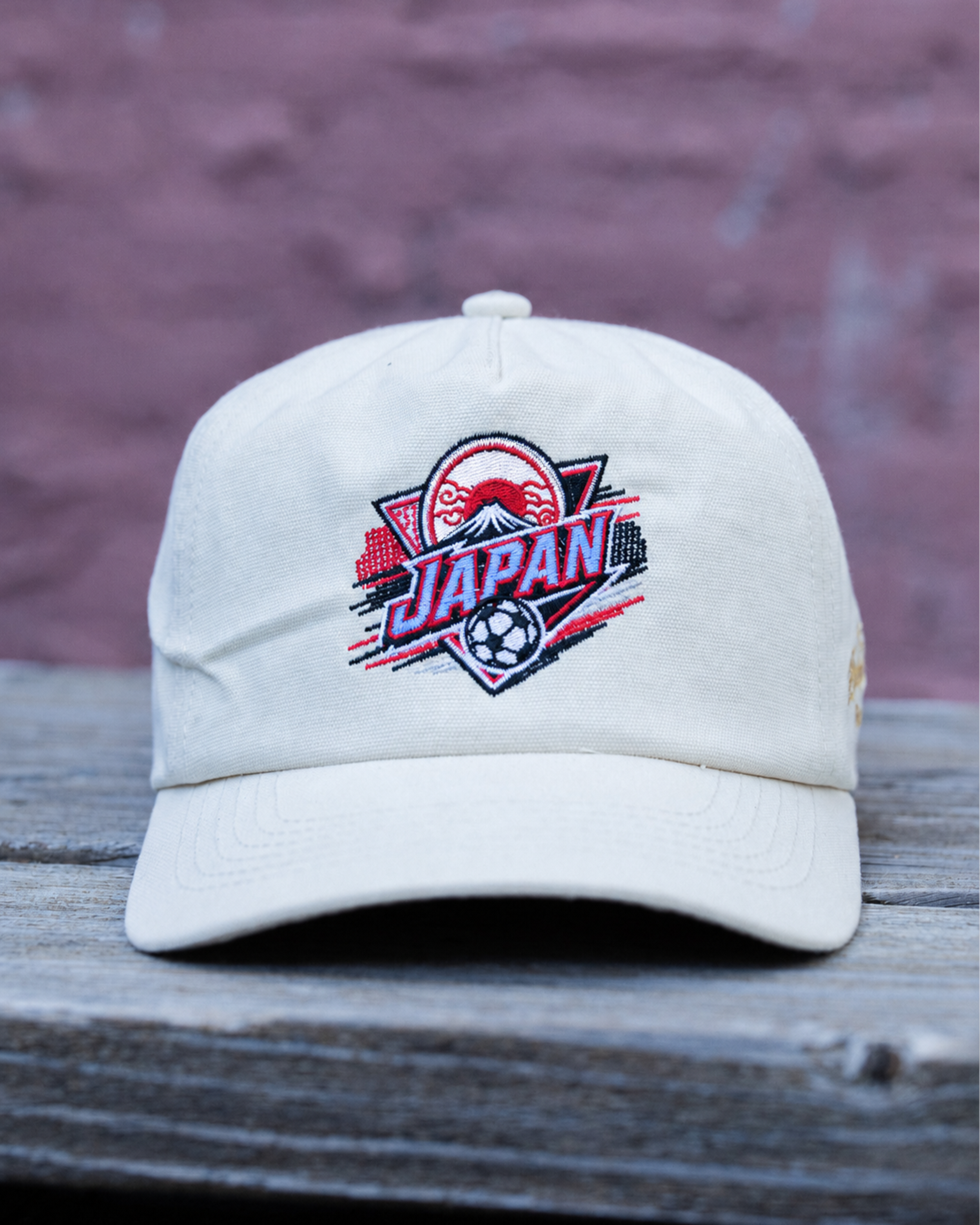 Japan Crest Vintage Hat (Cream)