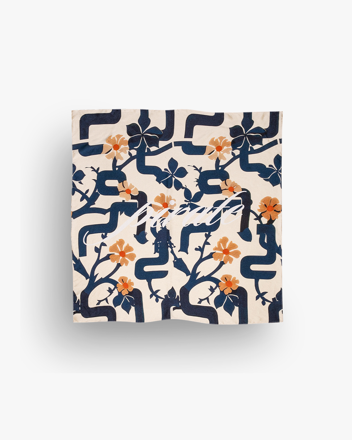 Pirate Petal Garden Silk Bandana
