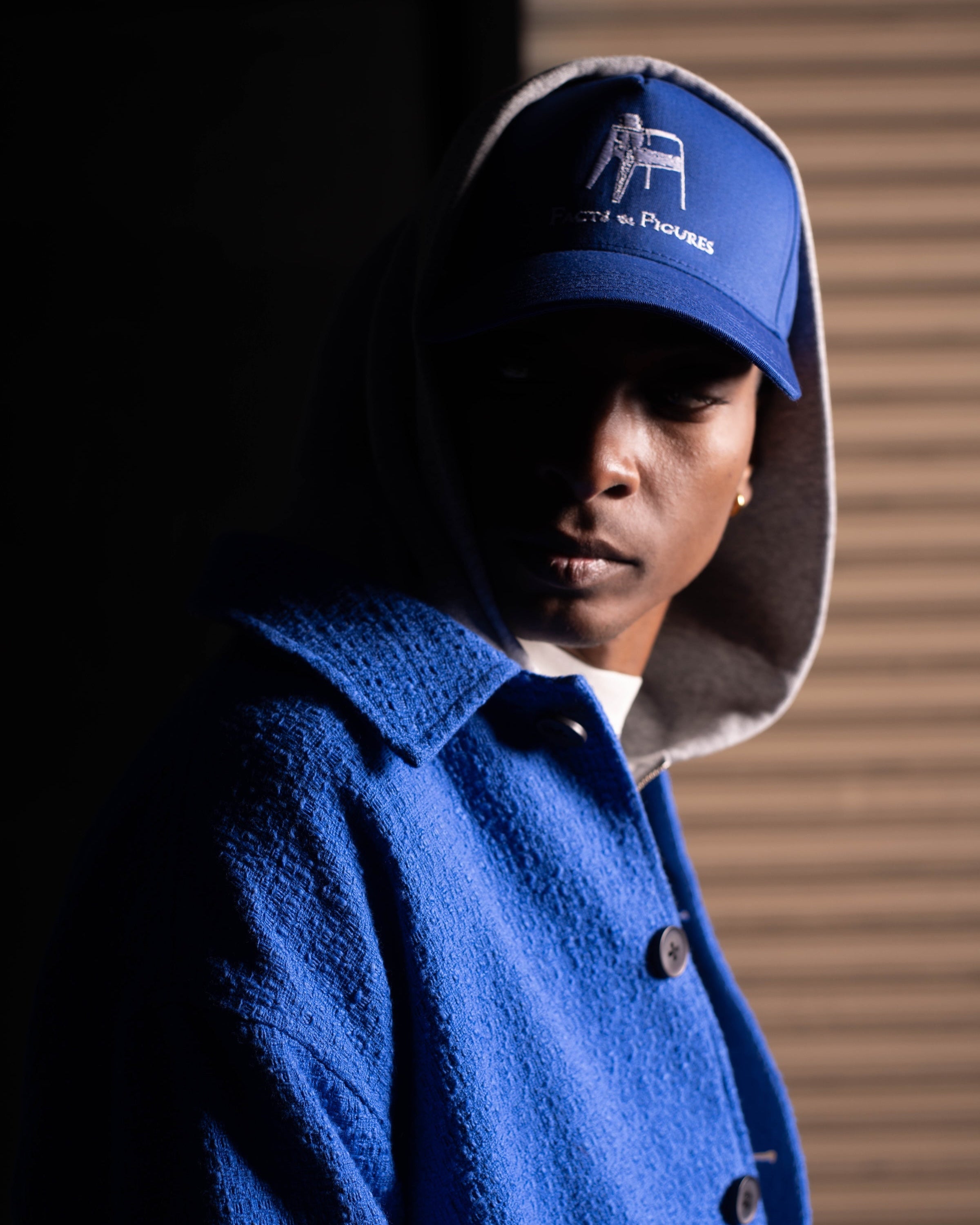 Pirate Facts & Figures Hat (Royal Blue)