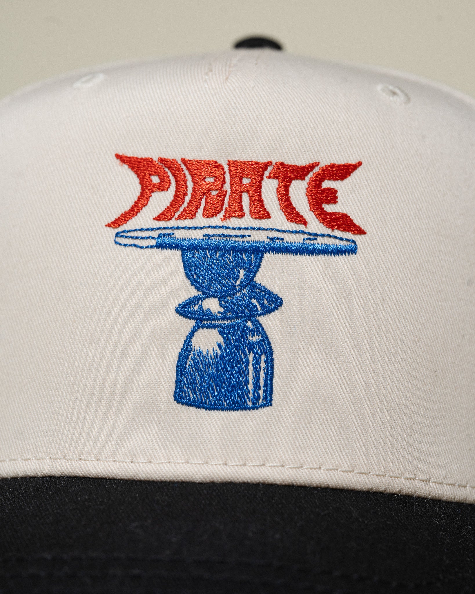 Pirate Modern Furniture Hat (Cream/Black)